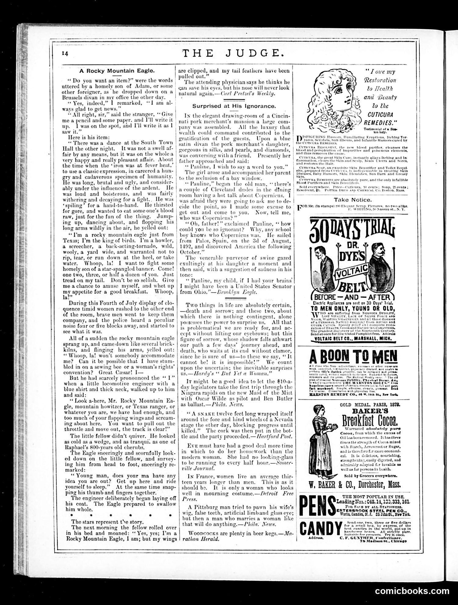Judge — September 22, 1883 — page 14