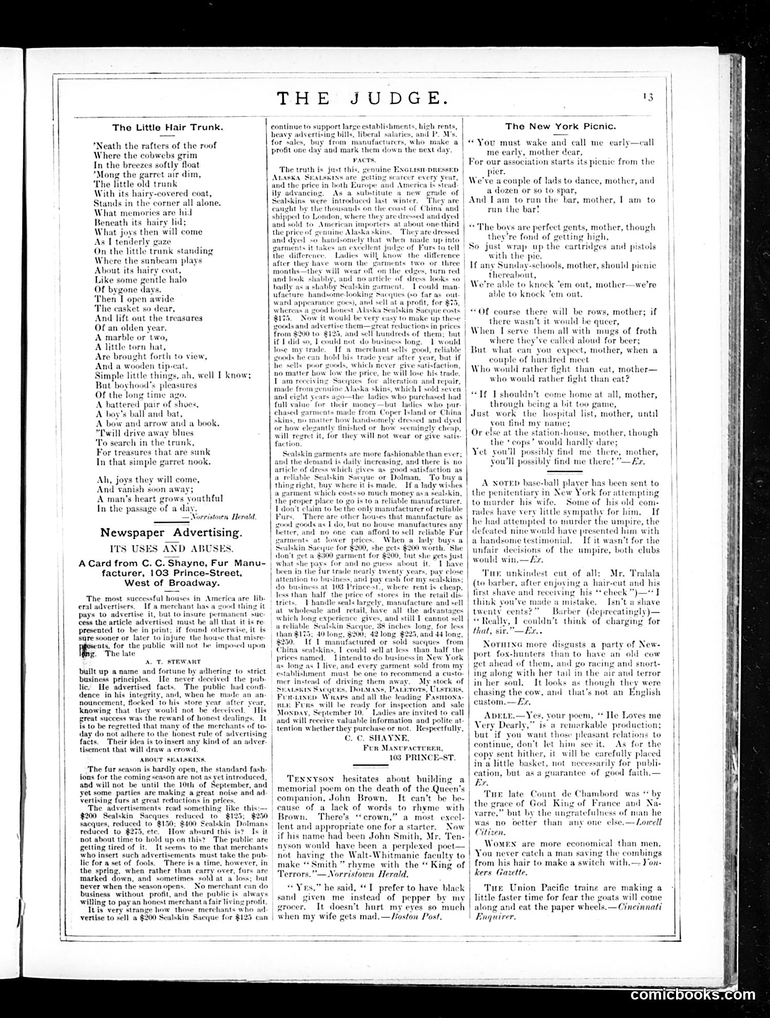 Judge — September 29, 1883 — page 13