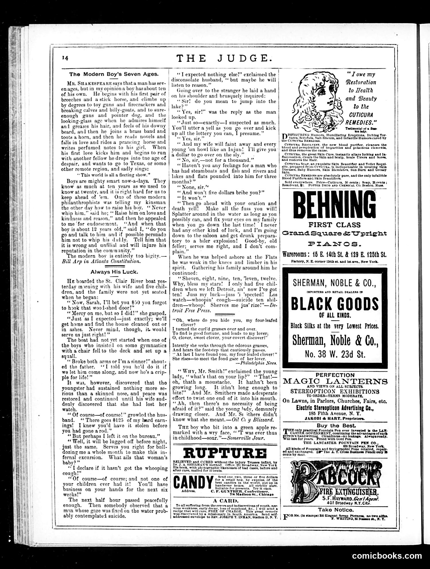 Judge — October 13, 1883 — page 14
