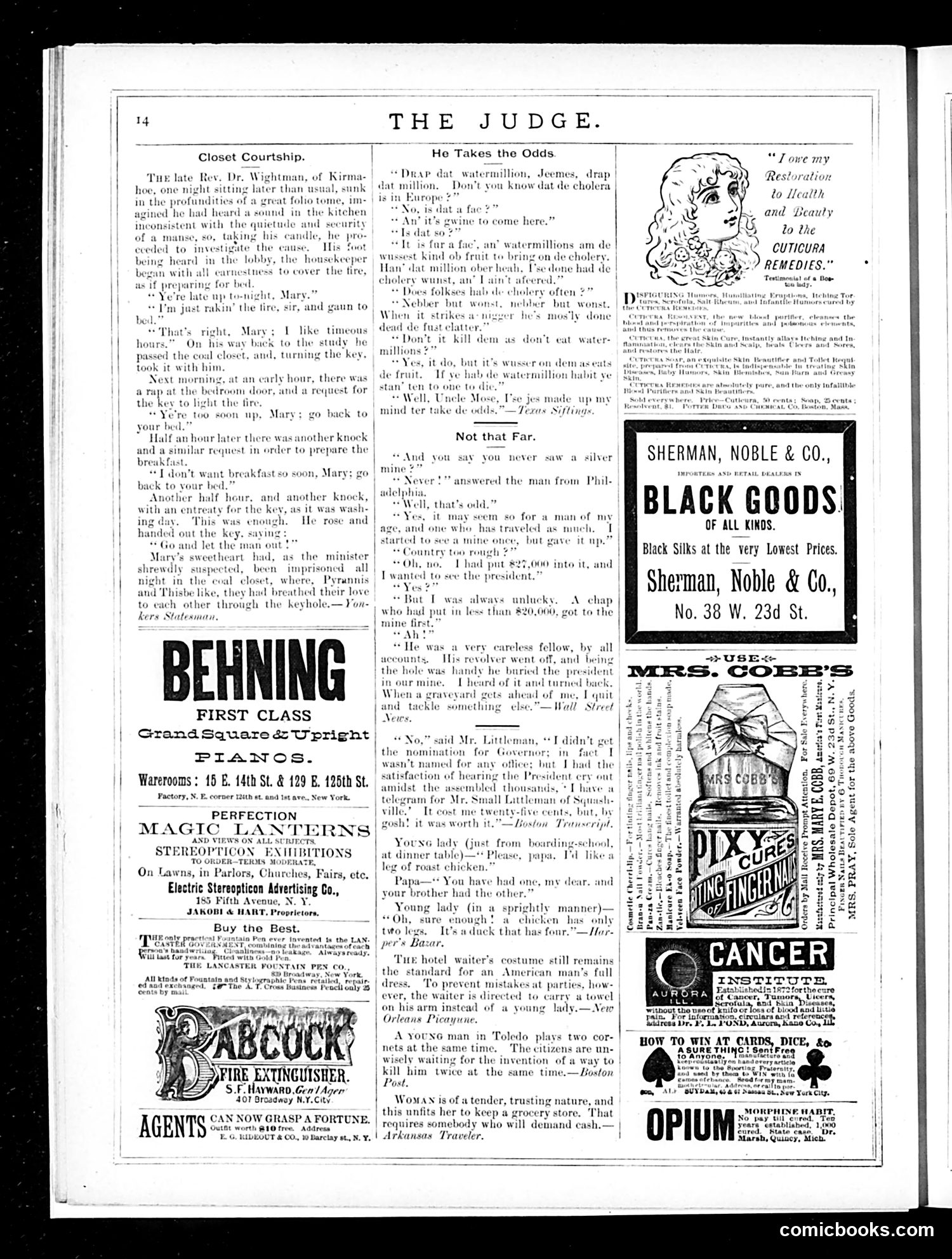 Judge — October 27, 1883 — page 14