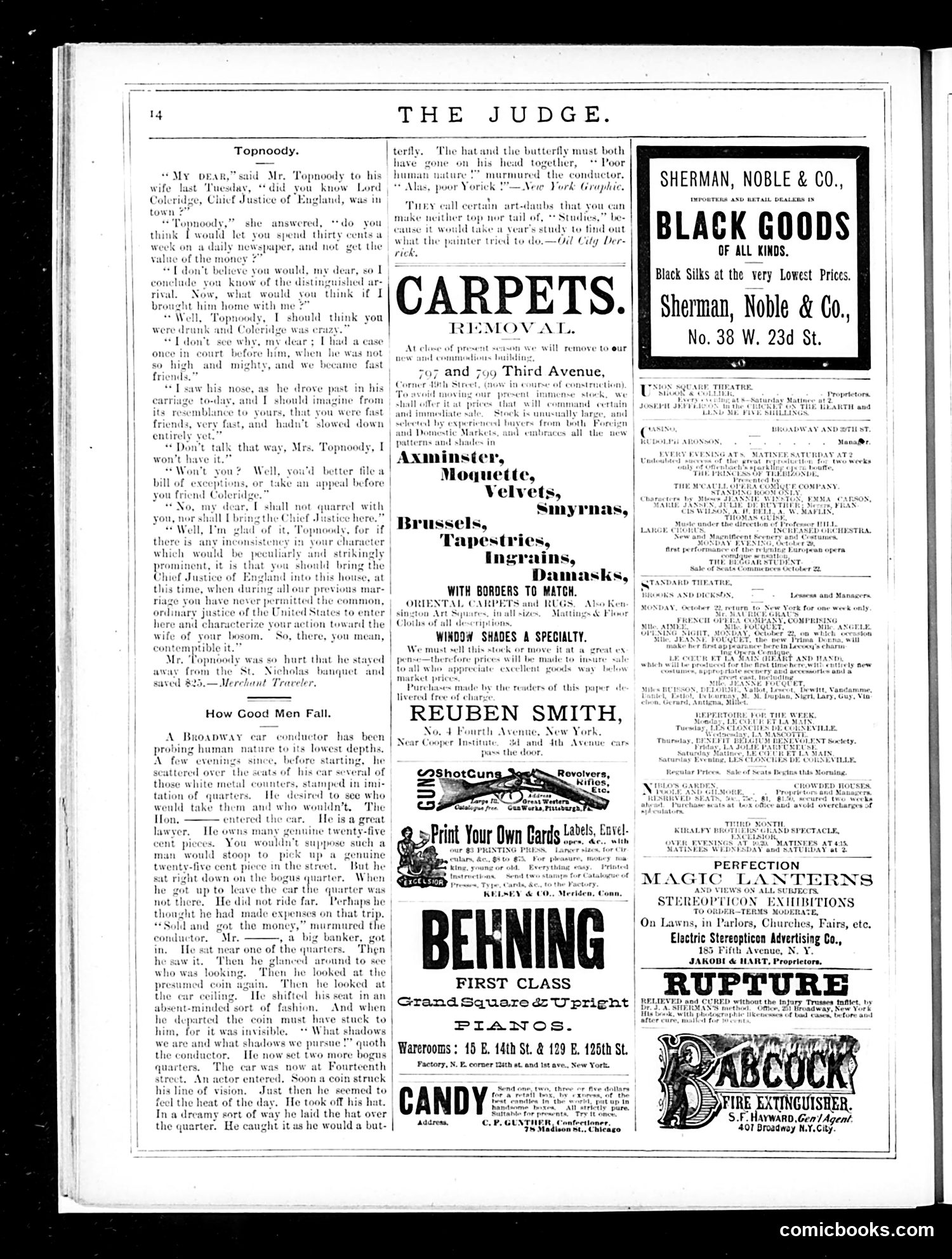 Judge — November 3, 1883 — page 14
