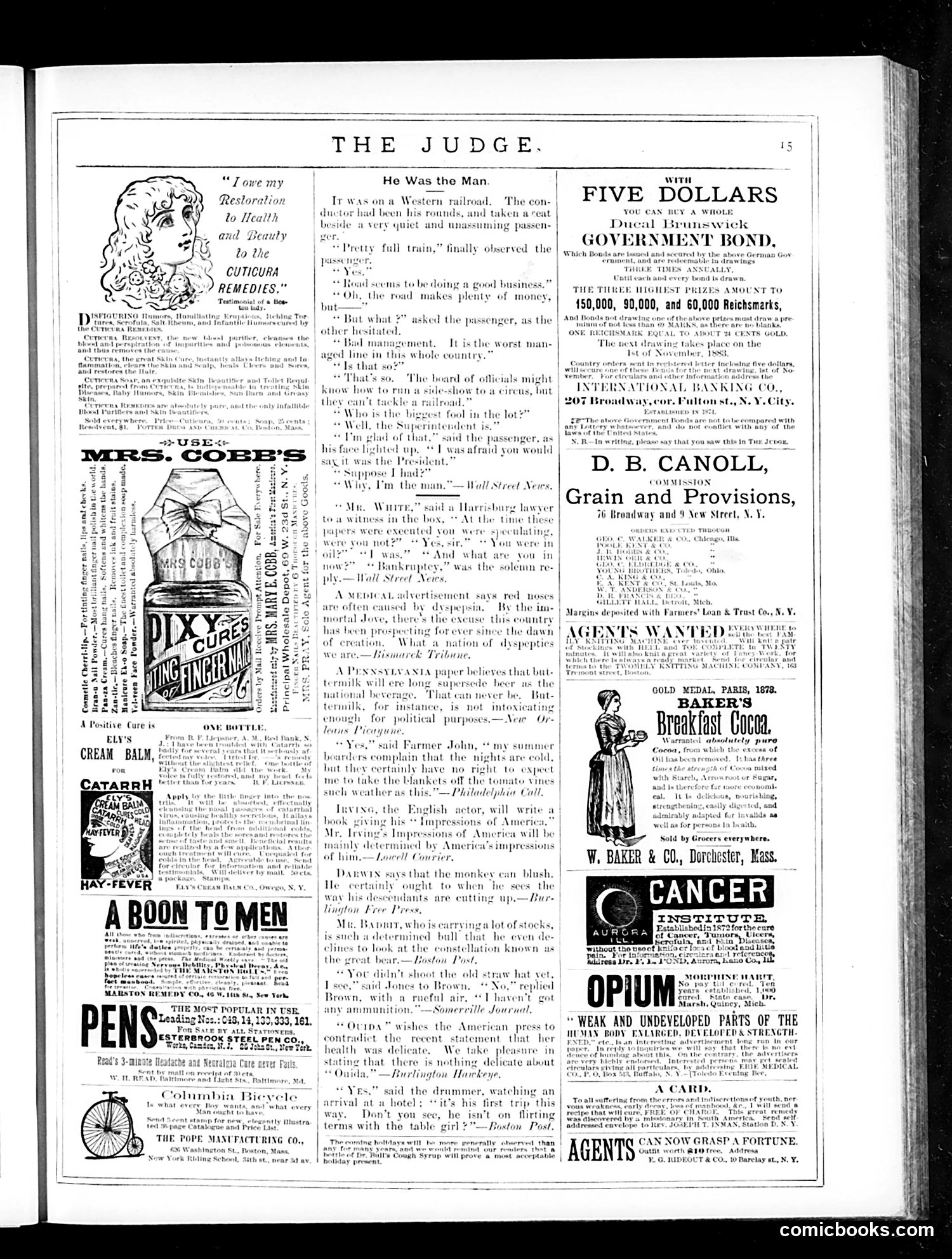 Judge — November 3, 1883 — page 15