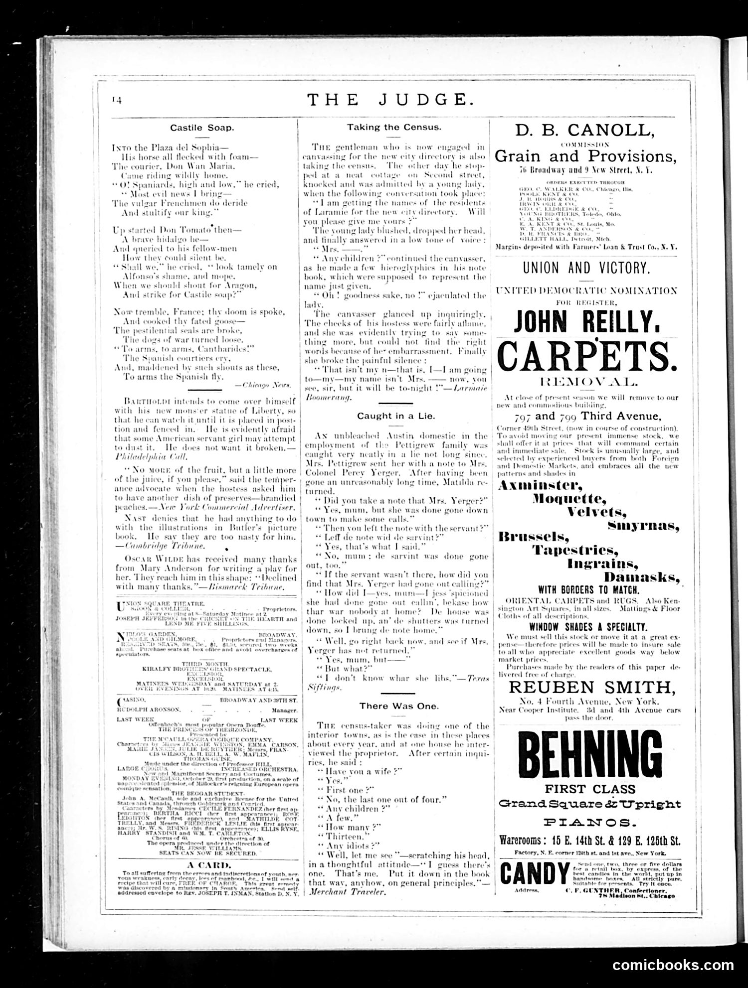 Judge — November 10, 1883 — page 14