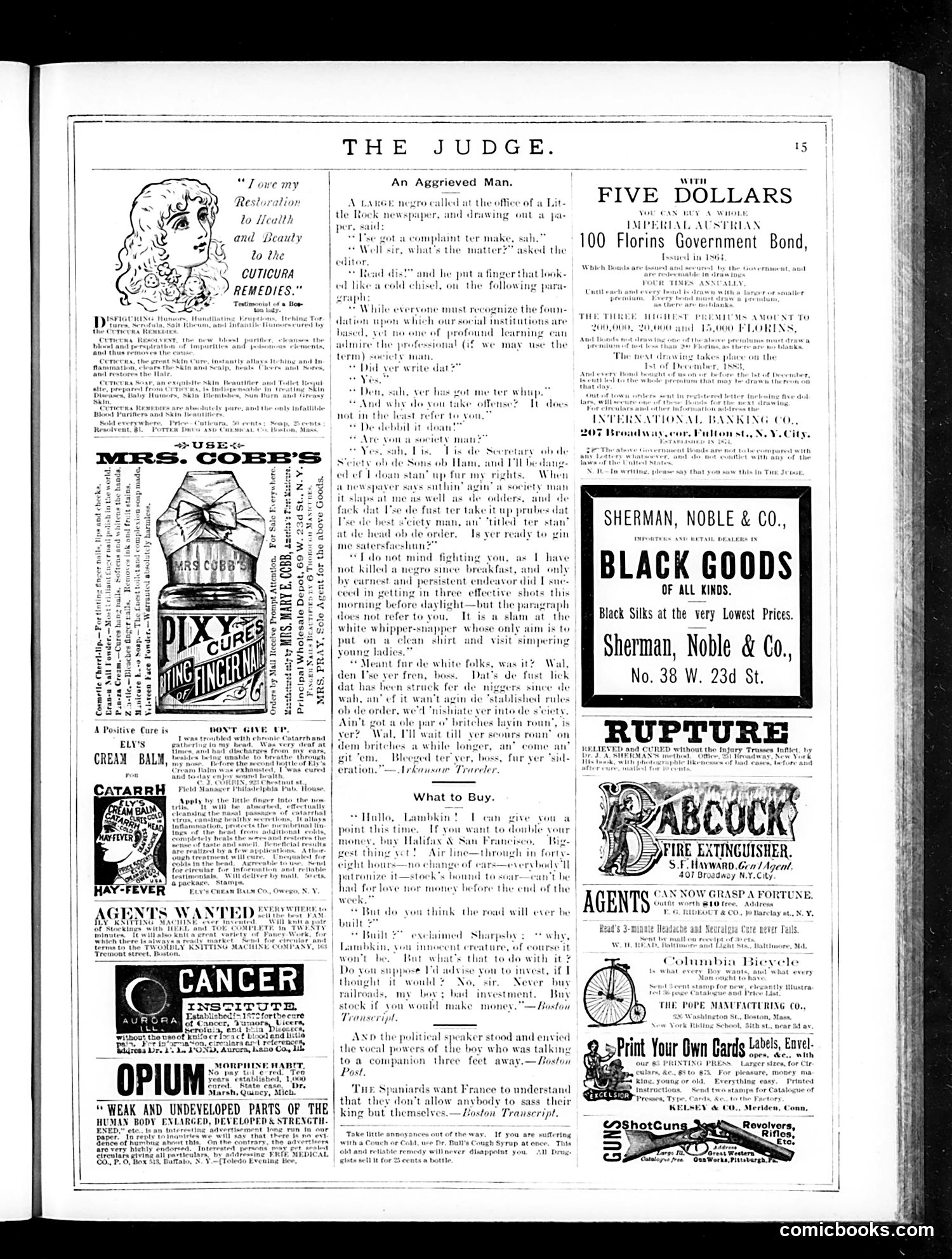 Judge — November 10, 1883 — page 15