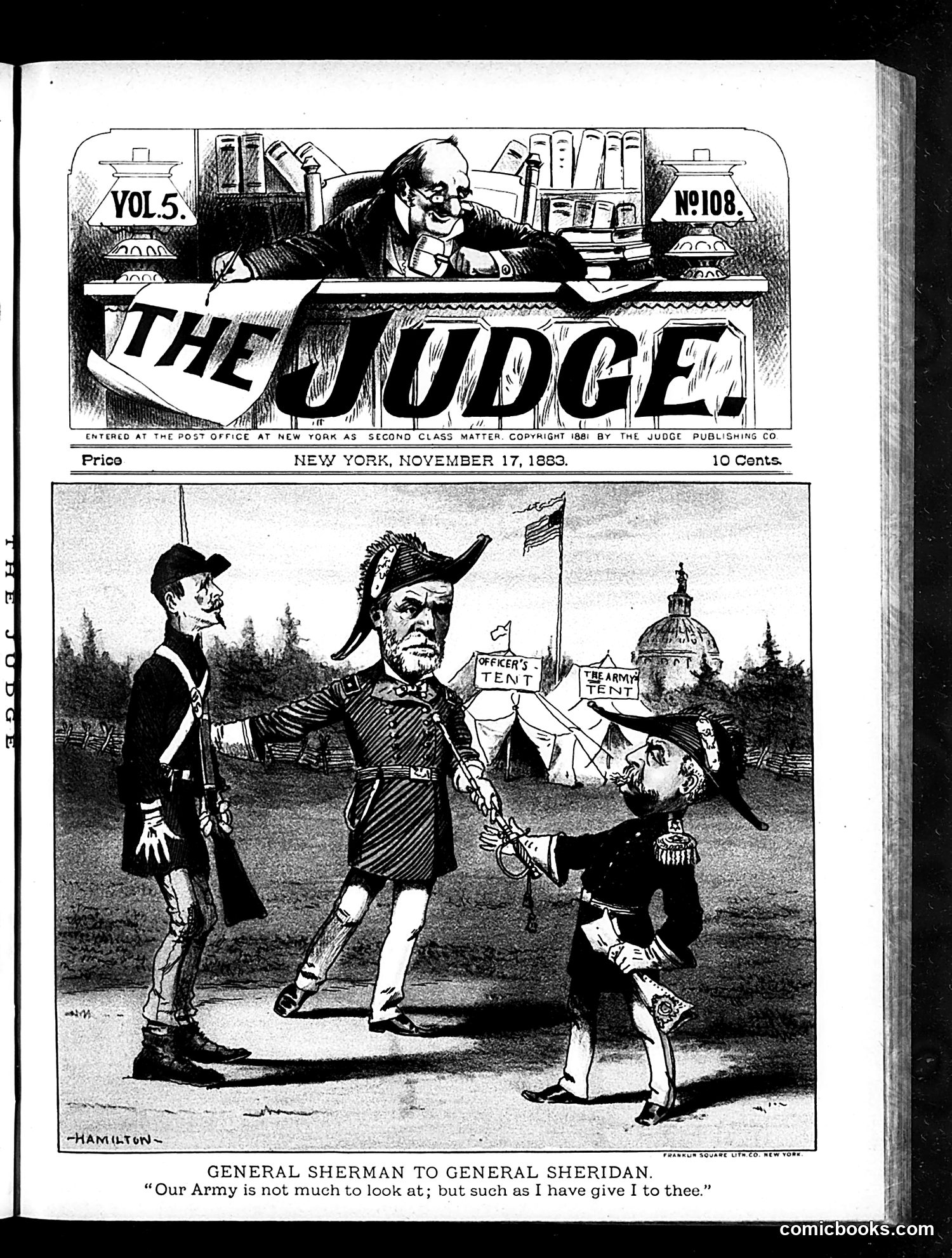 Judge — November 17, 1883 — page 1: Judge, 1883-11-17