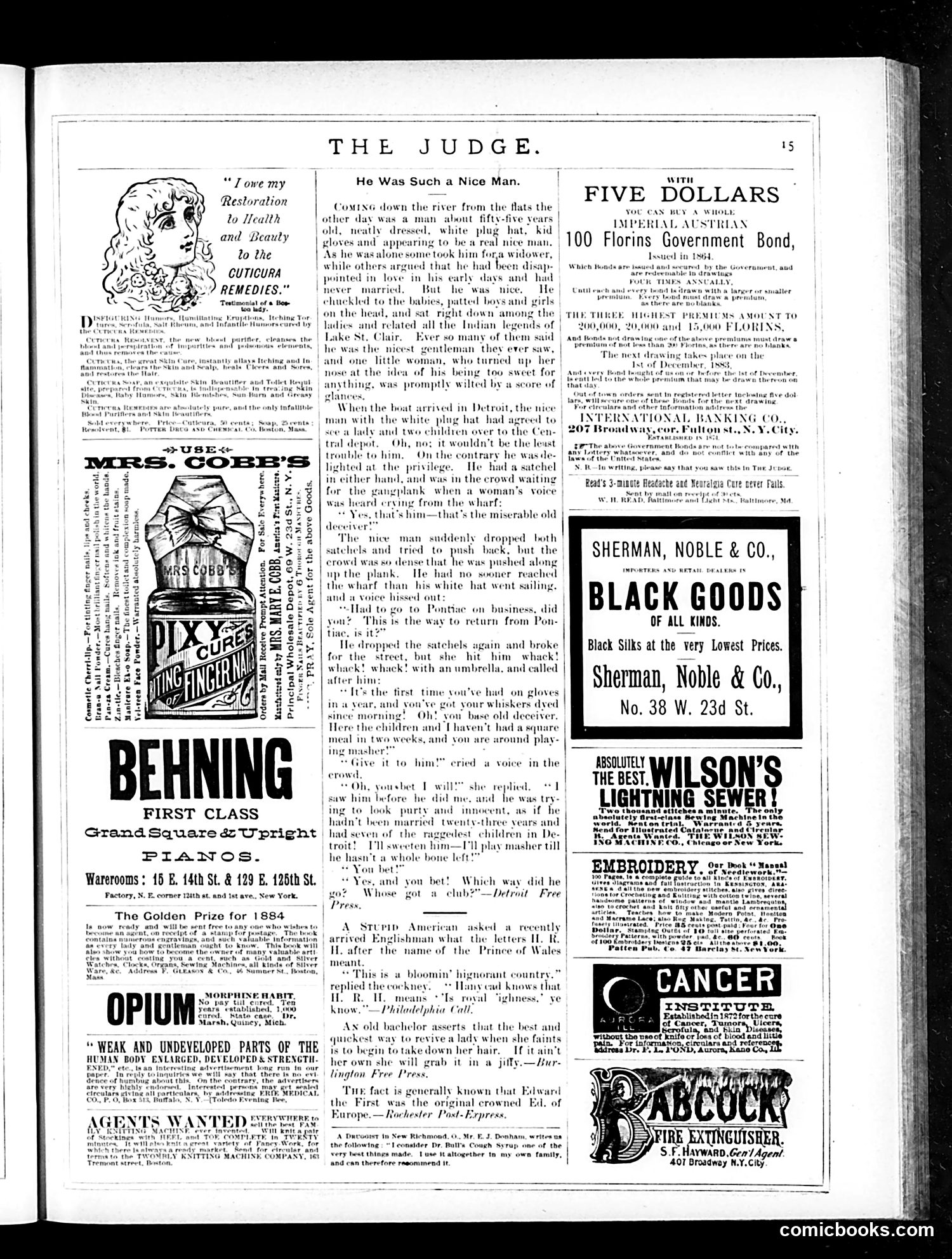 Judge — November 24, 1883 — page 15