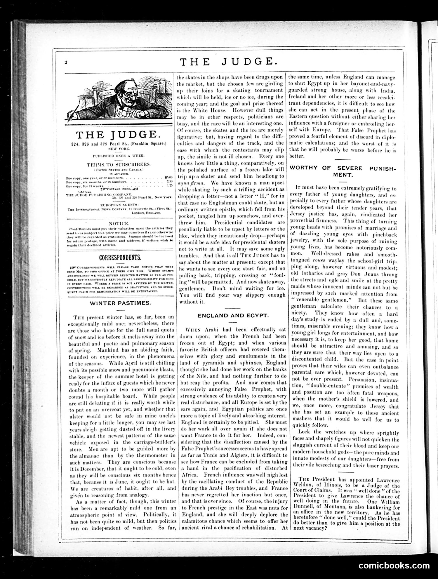 Judge — December 22, 1883 — page 2: Judge, 1883-12-22