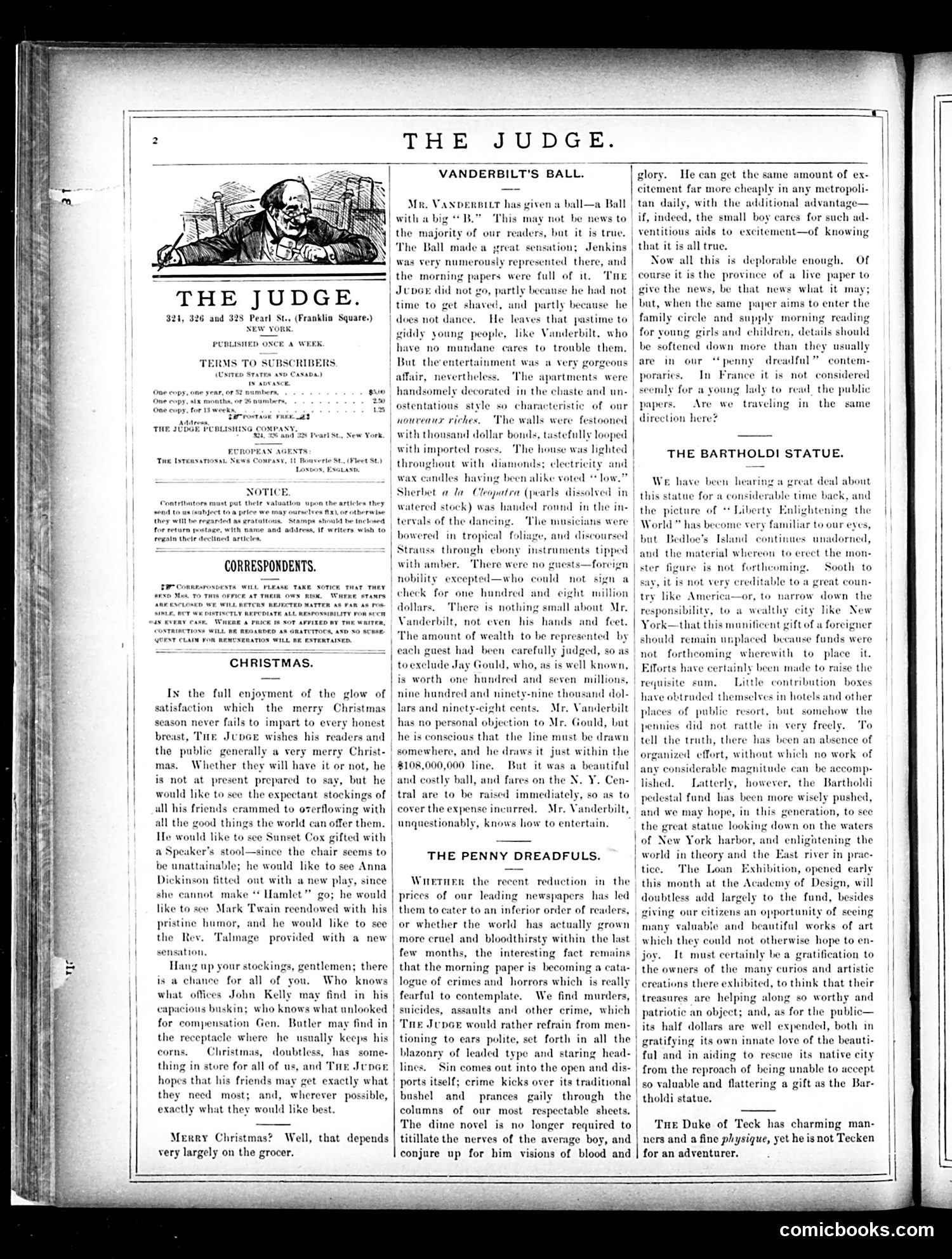 Judge — December 29, 1883 — page 2: Judge, 1883-12-29