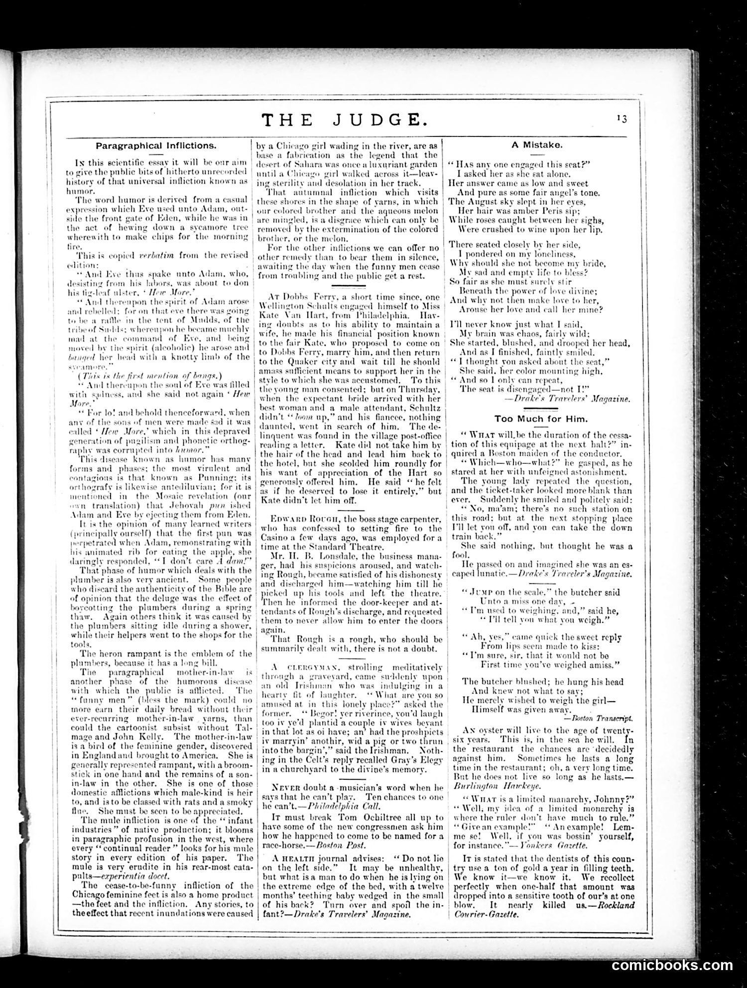 Judge — January 12, 1884 — page 13
