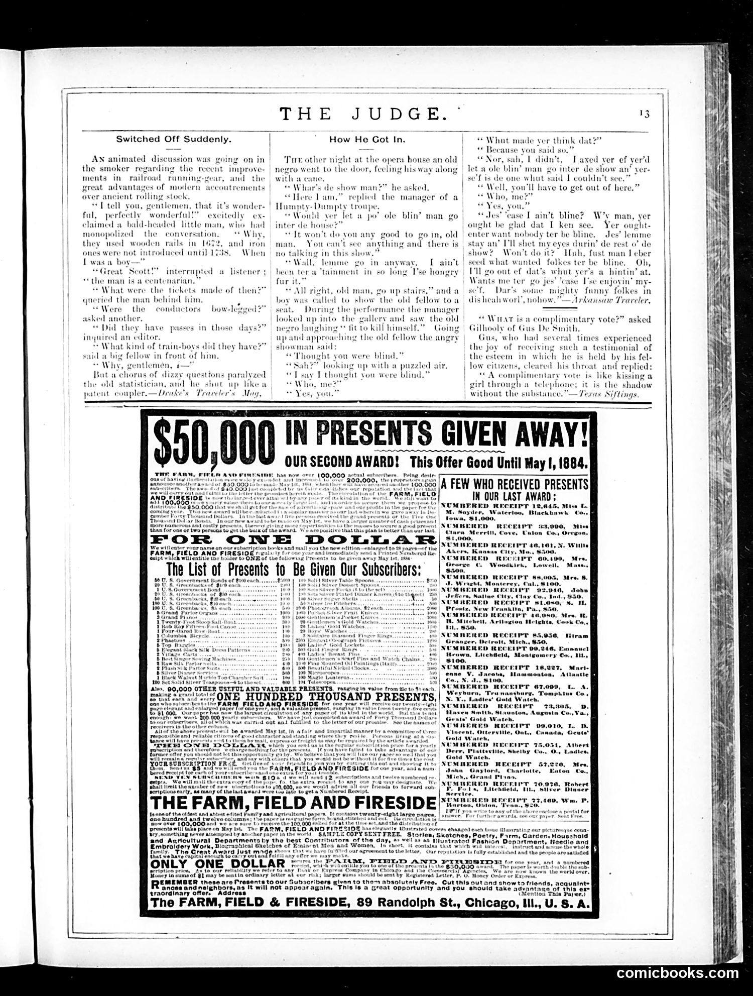 Judge — January 23, 1884 — page 13
