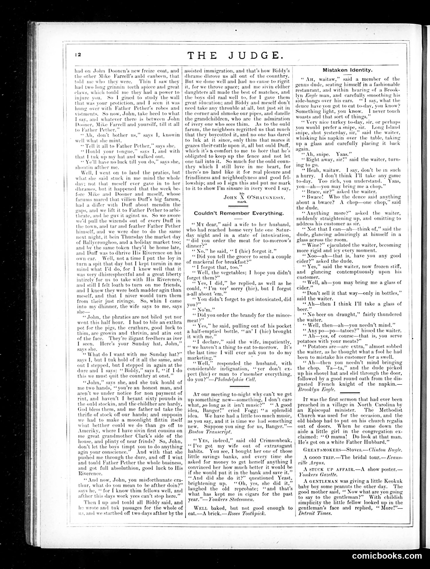 Judge — January 30, 1884 — page 12