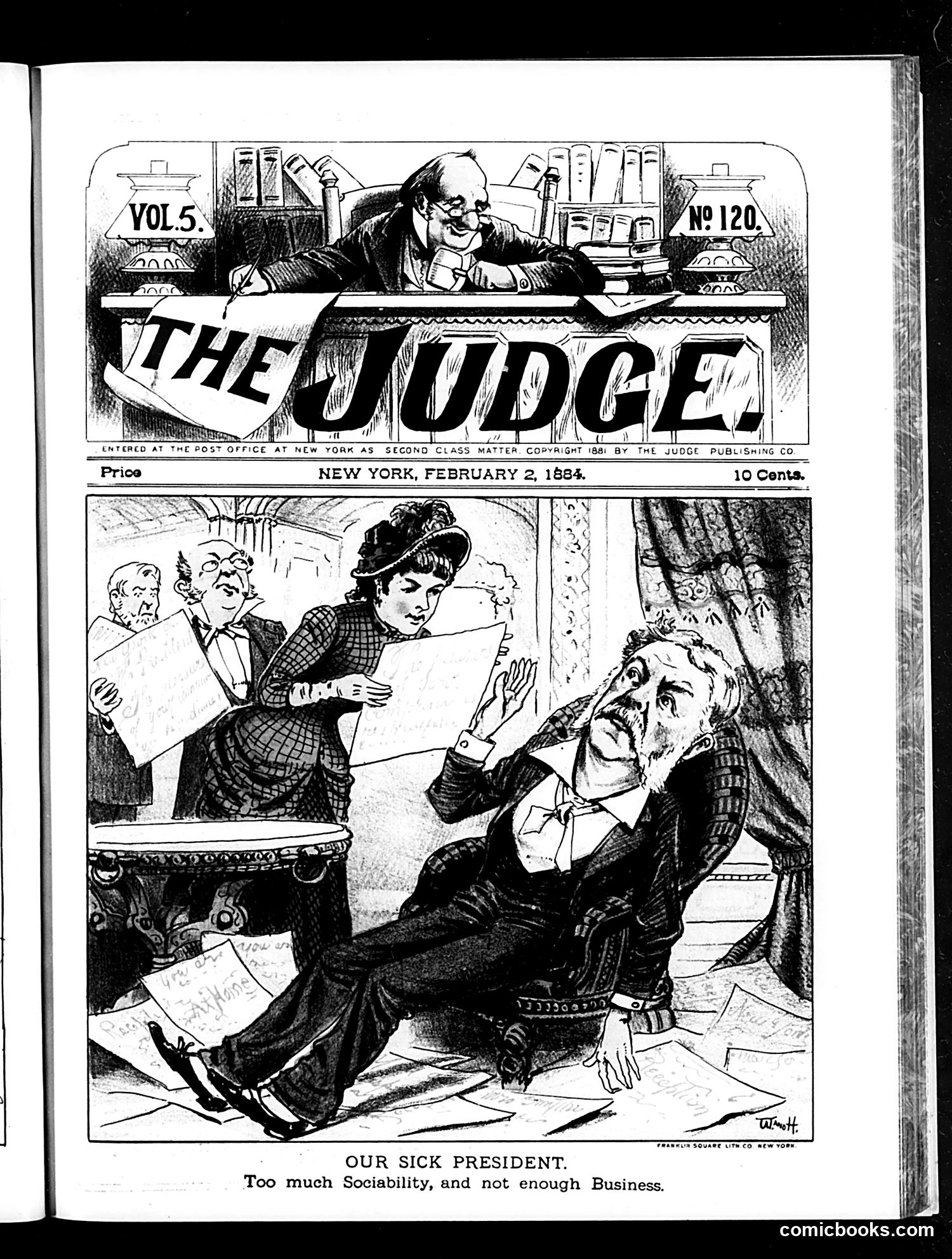 Judge — February 2, 1884 — page 1: Judge, 1884-02-02