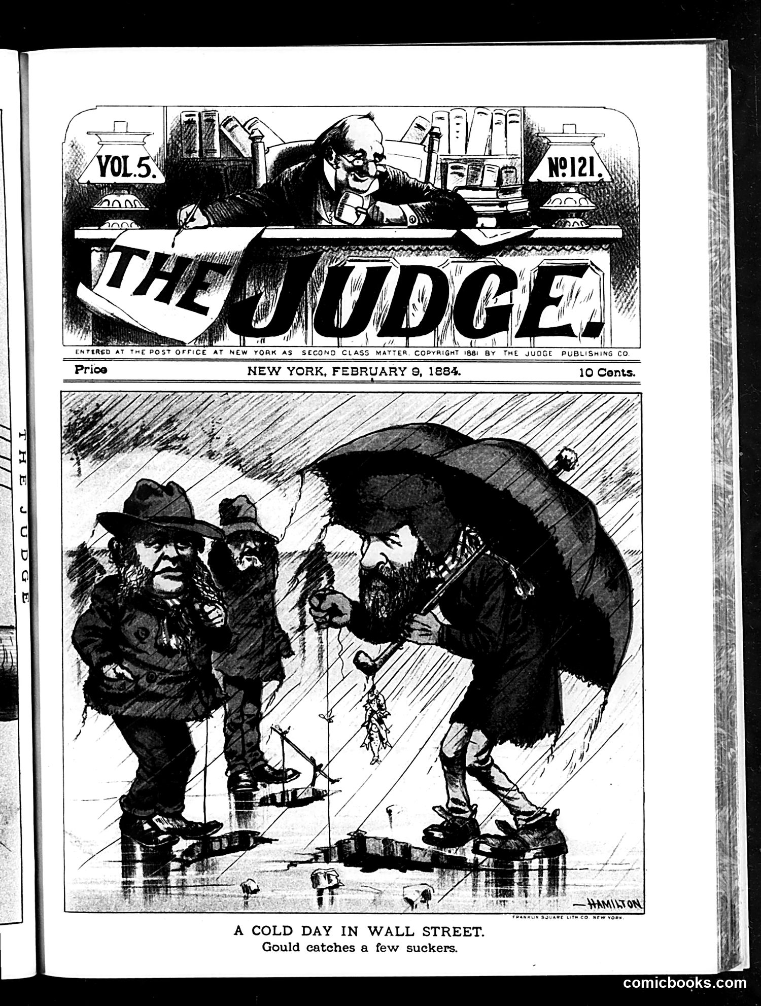 Judge — February 9, 1884 — page 1: Judge, 1884-02-09