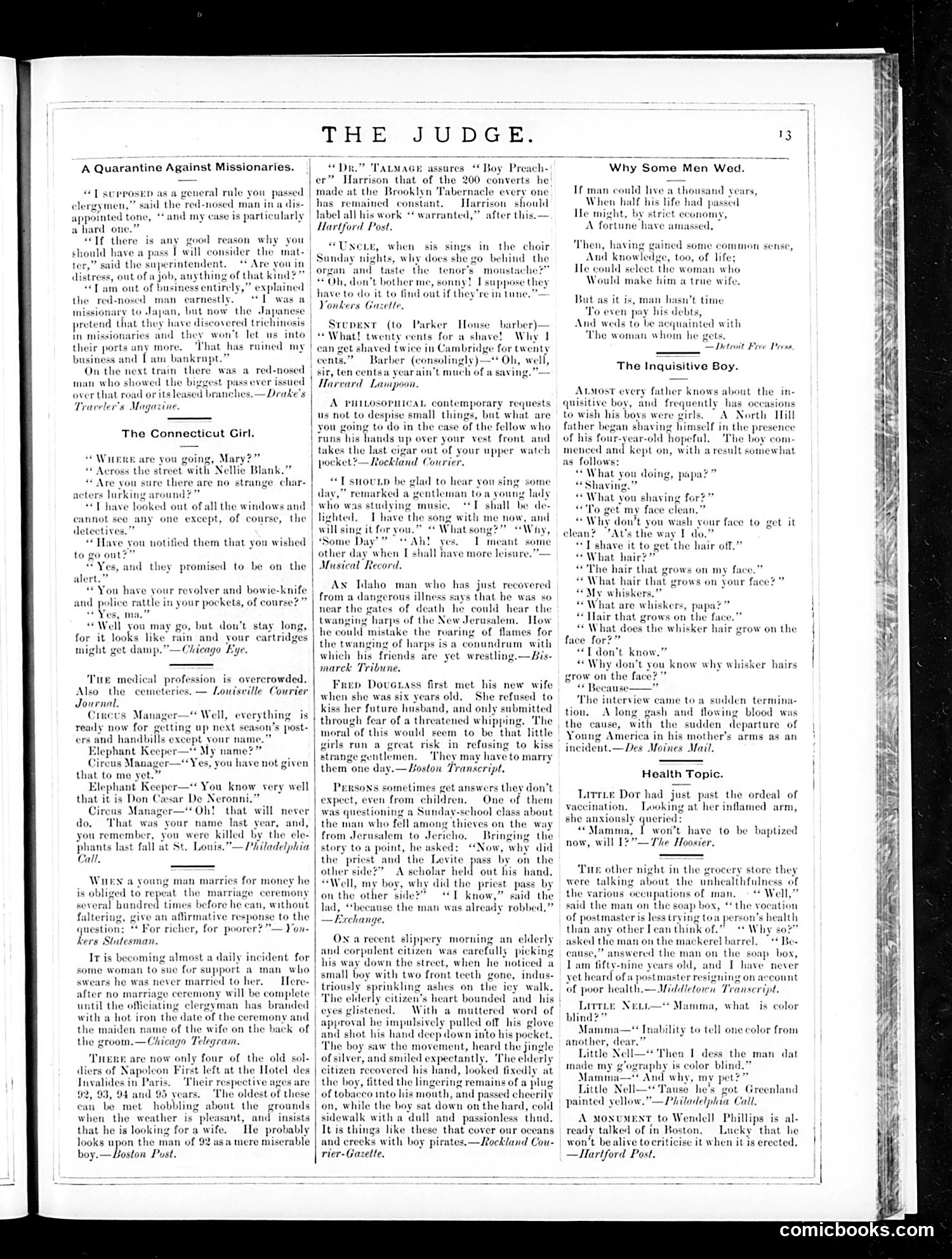 Judge — February 23, 1884 — page 13