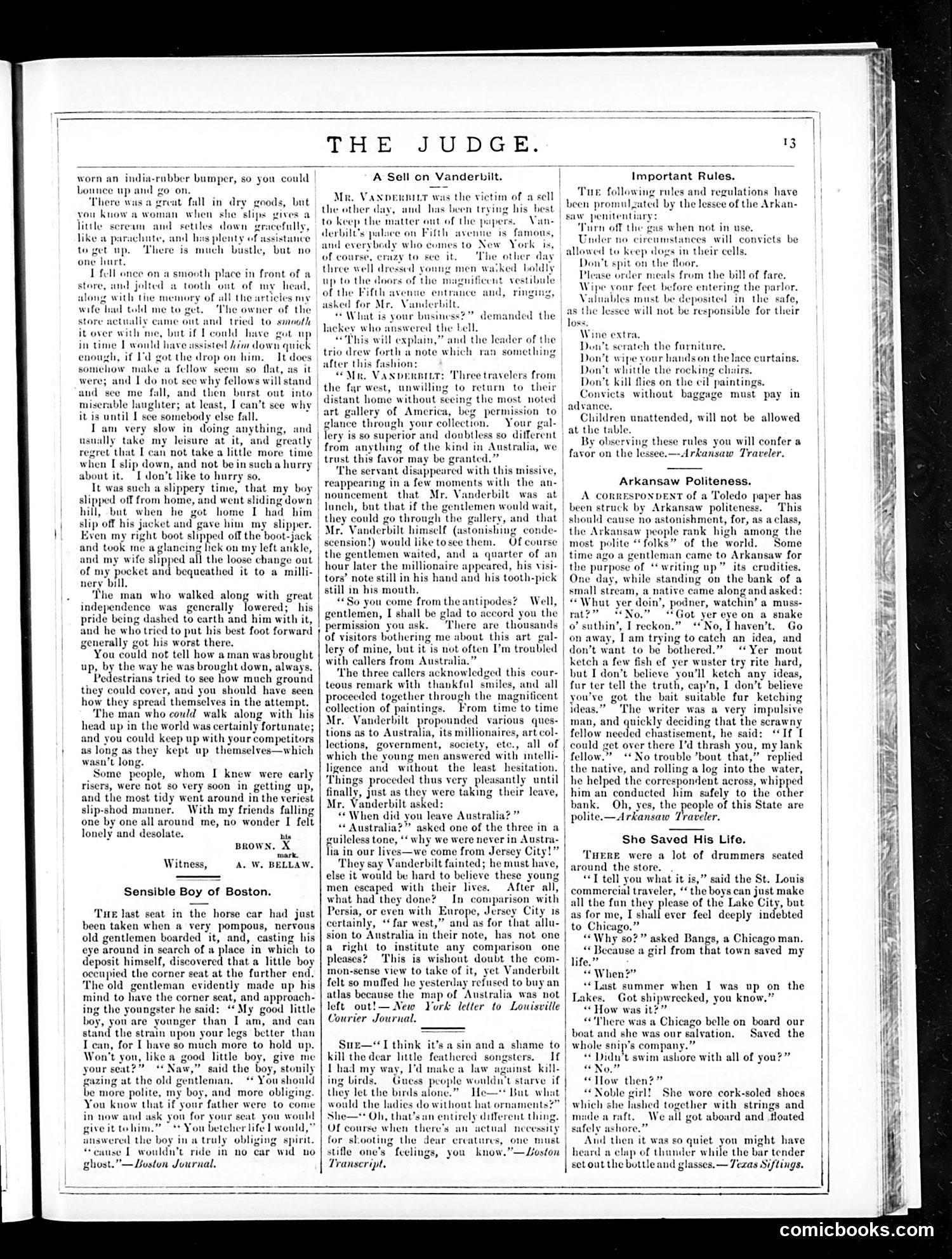 Judge — March 1, 1884 — page 13