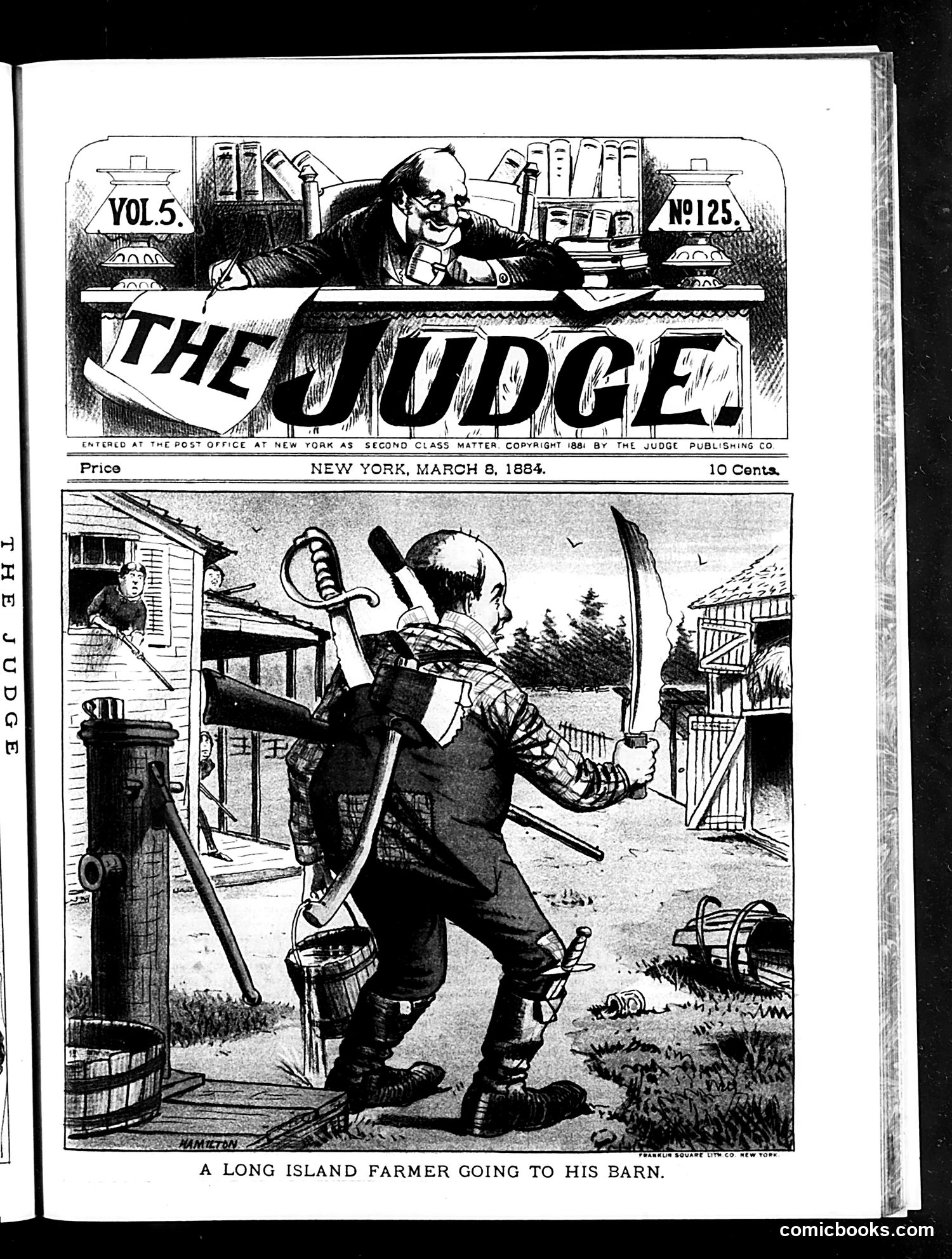 Judge — March 8, 1884 — page 1: Judge, 1884-03-08
