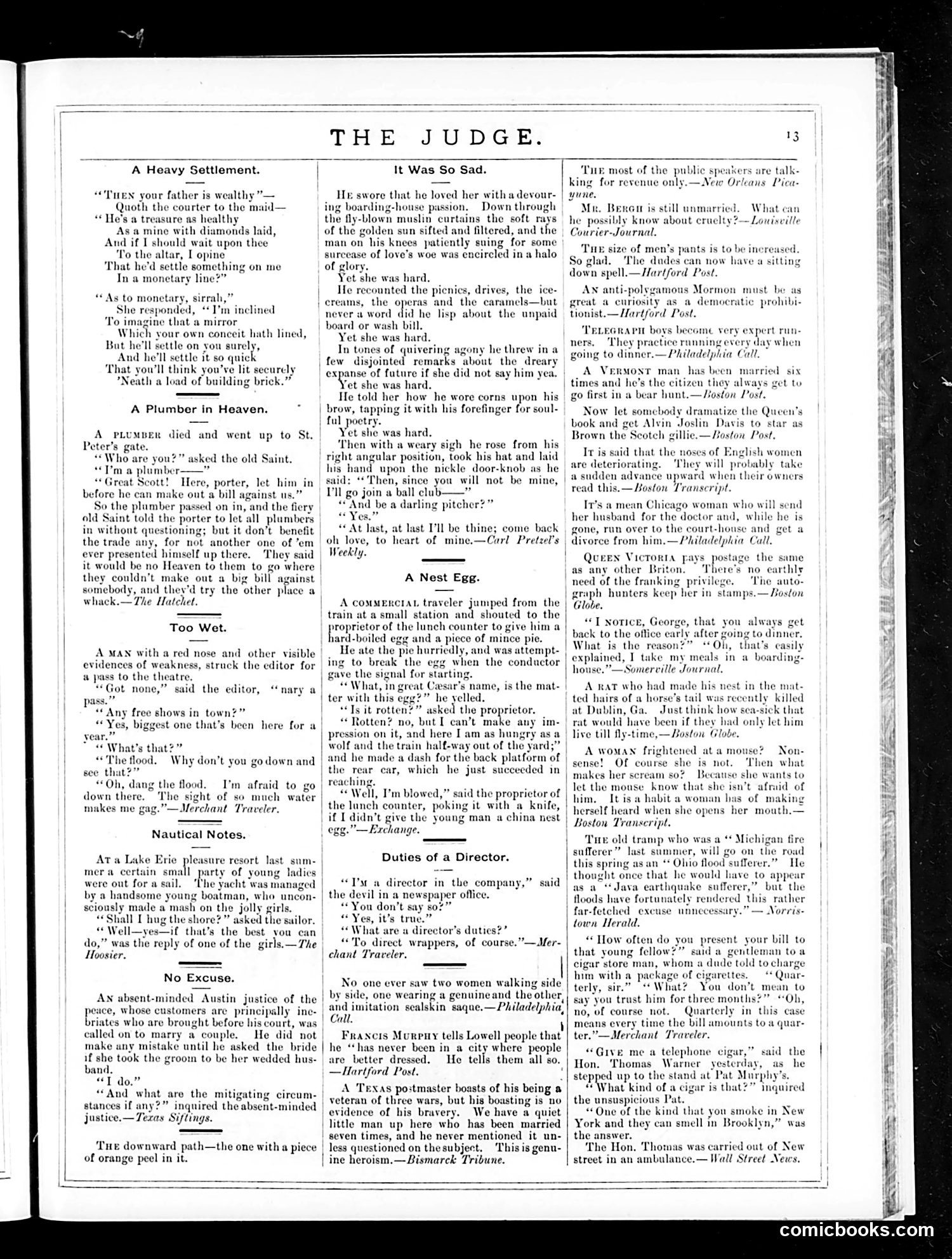 Judge — March 15, 1884 — page 13