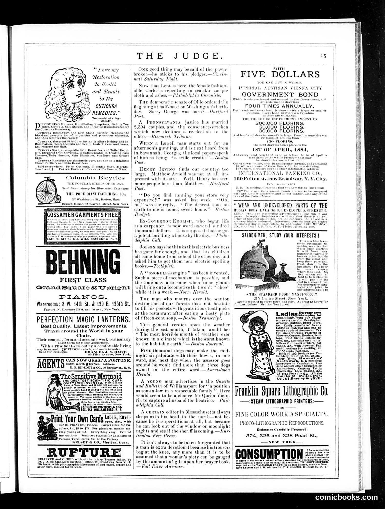 Judge — March 22, 1884 — page 15