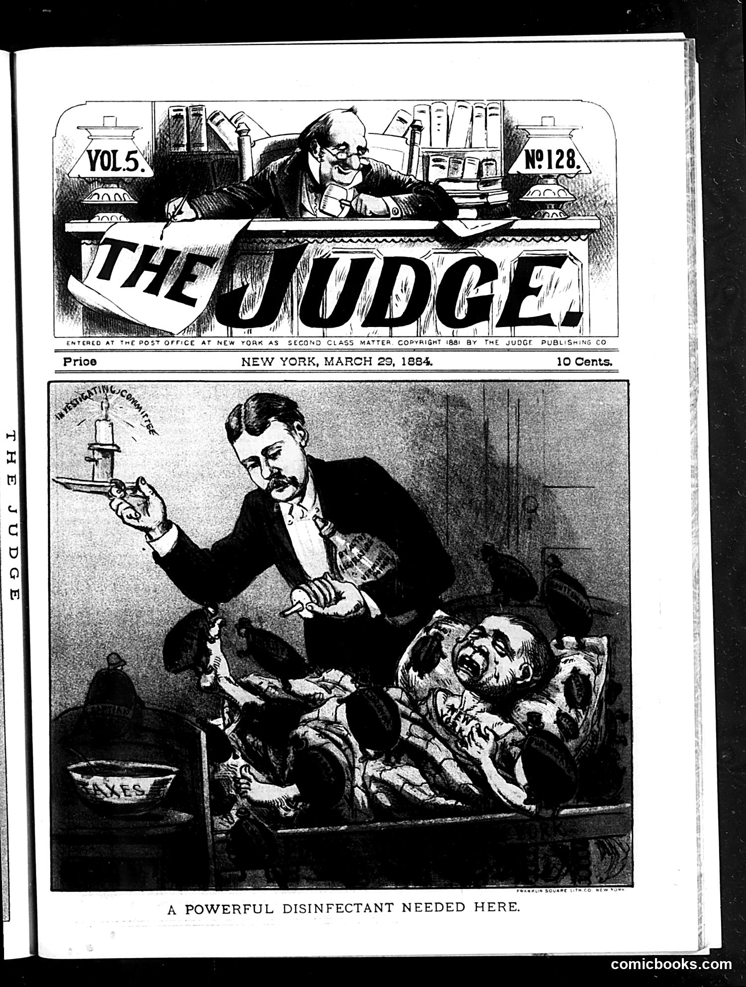 Judge — March 29, 1884 — page 1: Judge, 1884-03-29