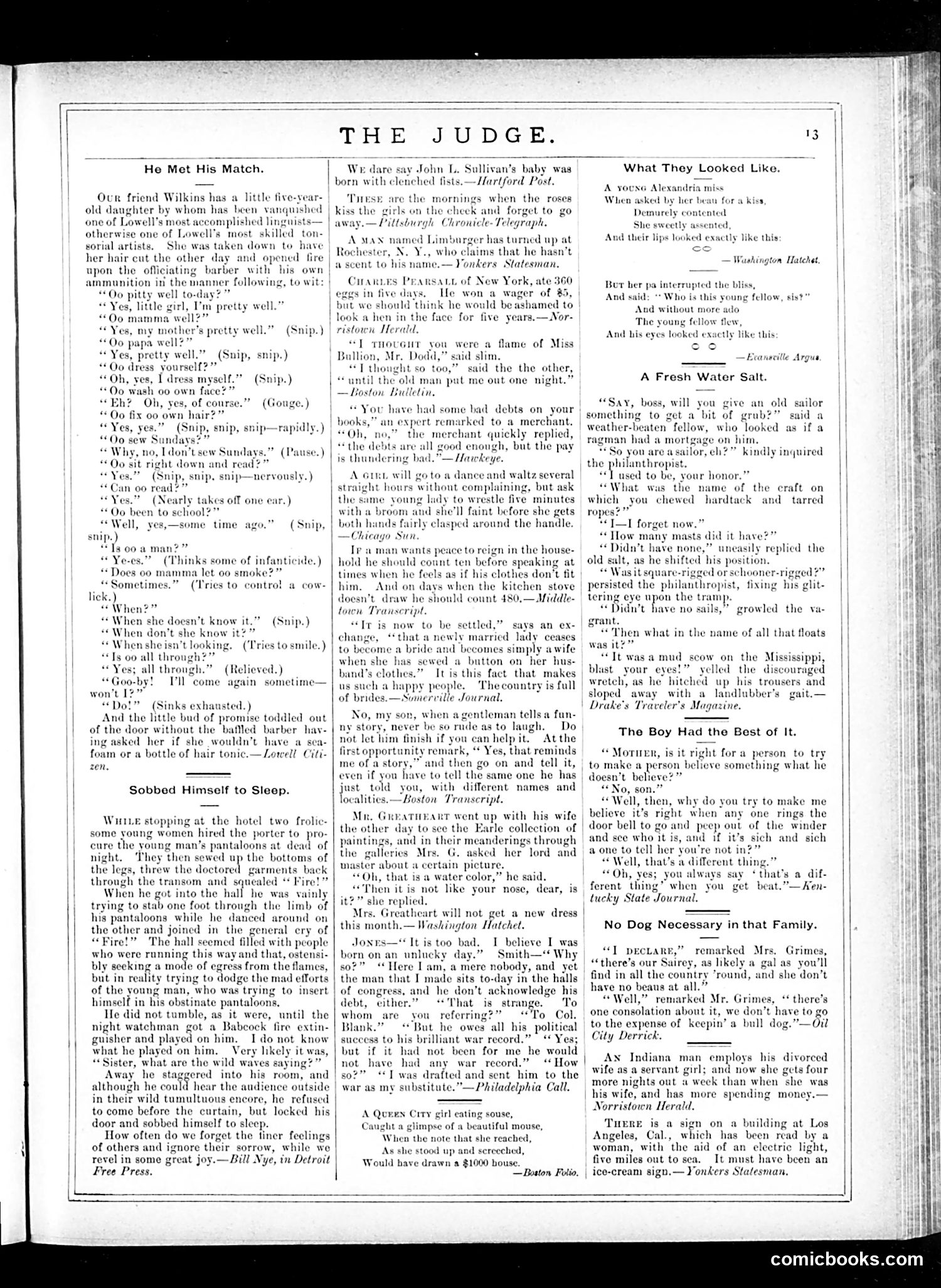Judge — May 3, 1884 — page 13