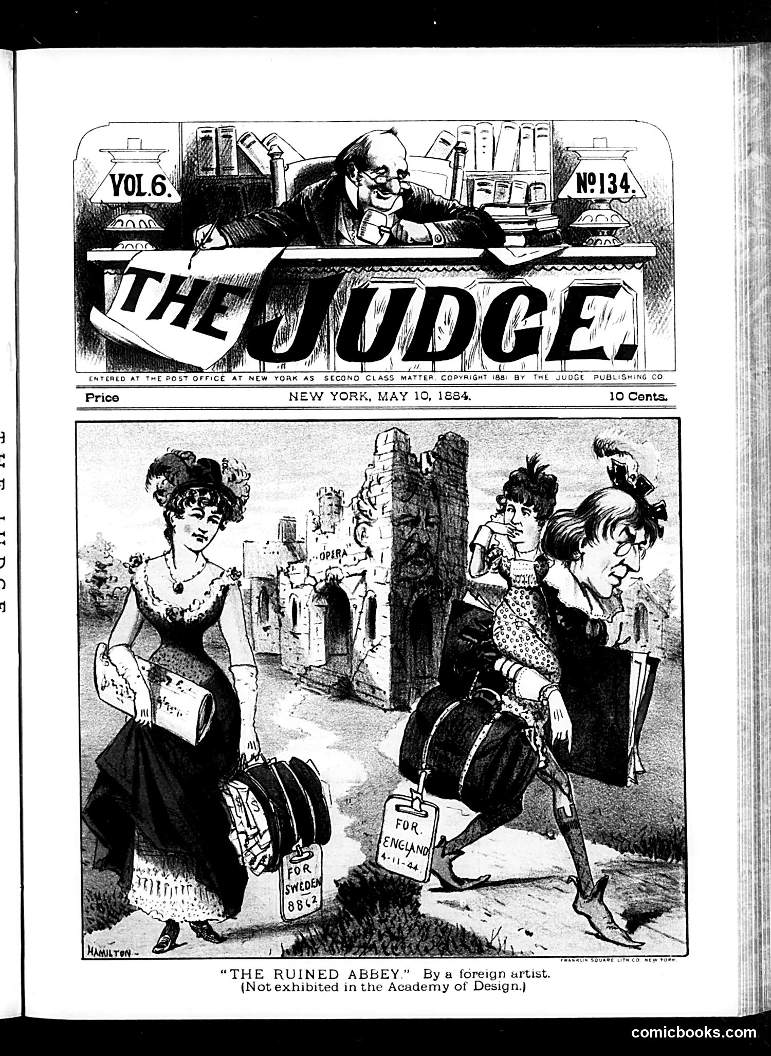 Judge — May 10, 1884 — page 1: Judge, 1884-05-10