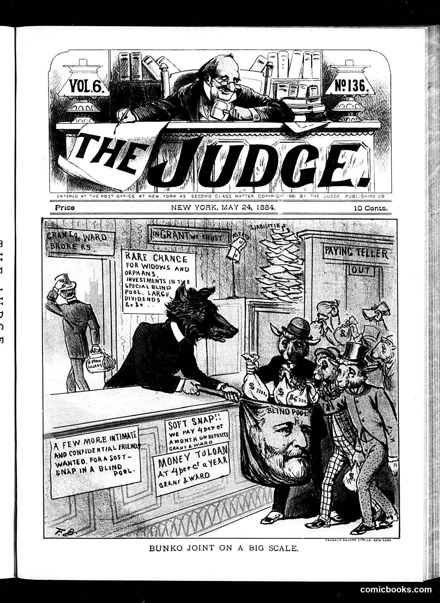 Judge — May 24, 1884 — page 1: Judge, 1884-05-24