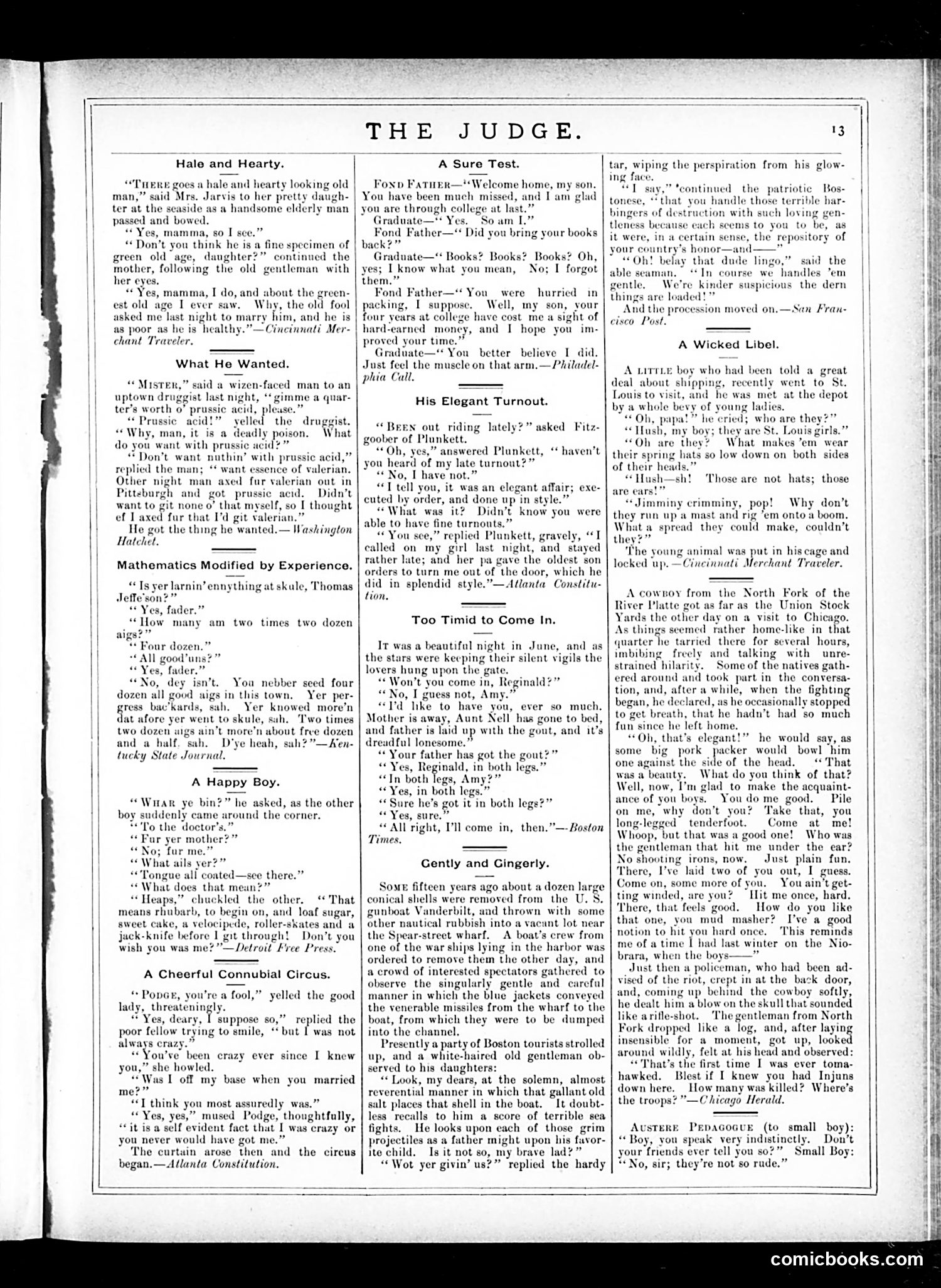 Judge — June 21, 1884 — page 13