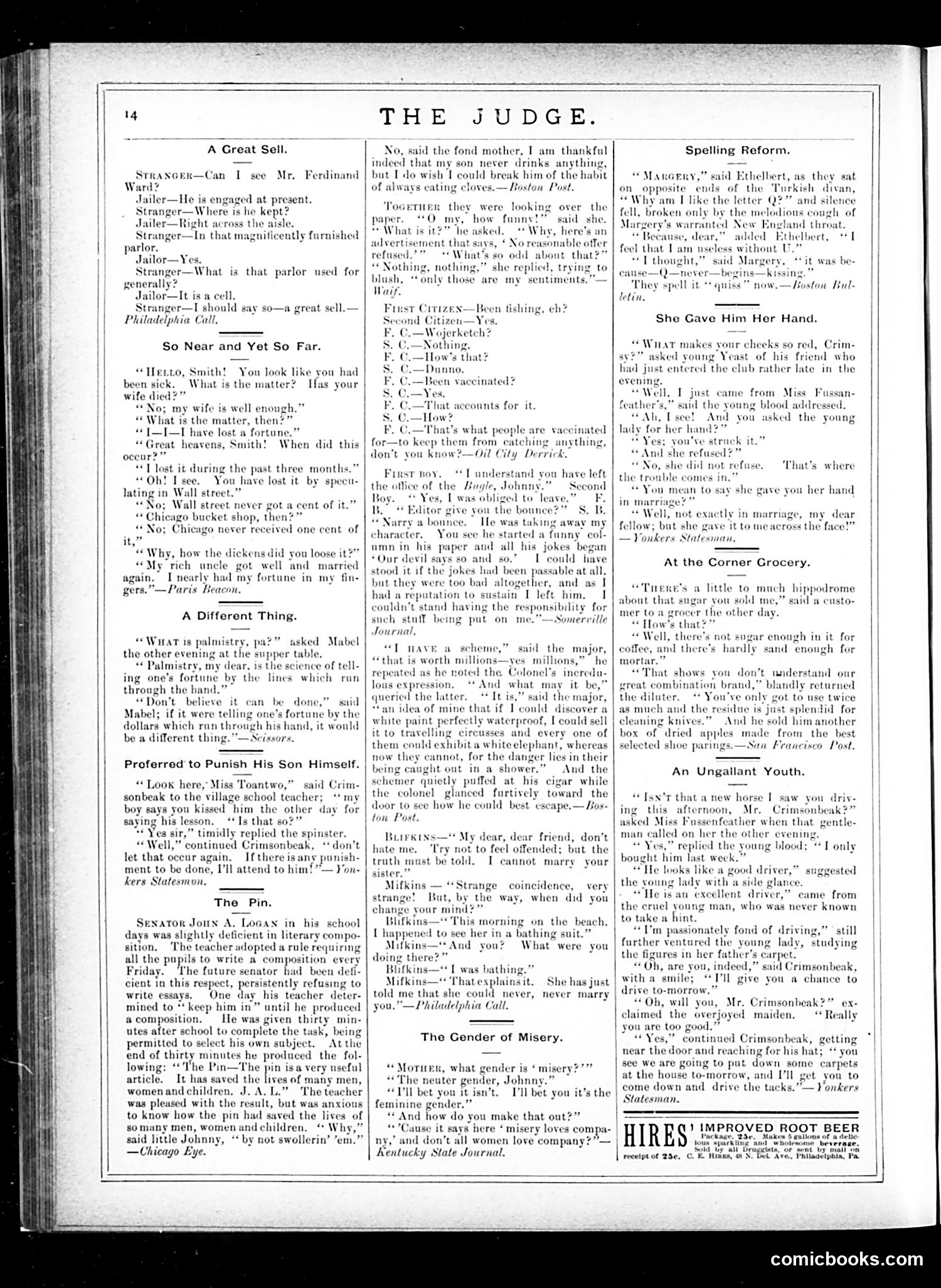 Judge — June 21, 1884 — page 14