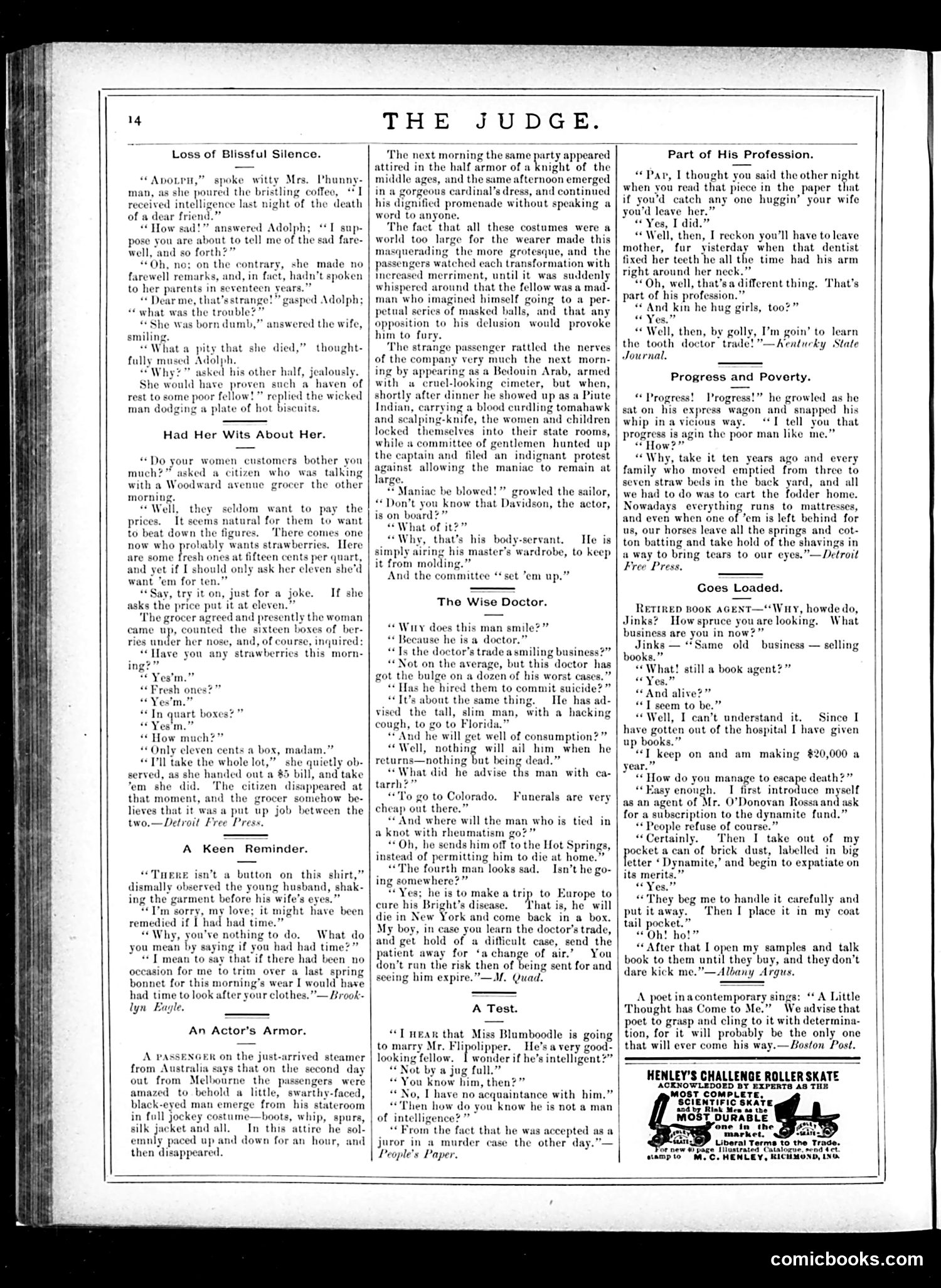 Judge — June 28, 1884 — page 14