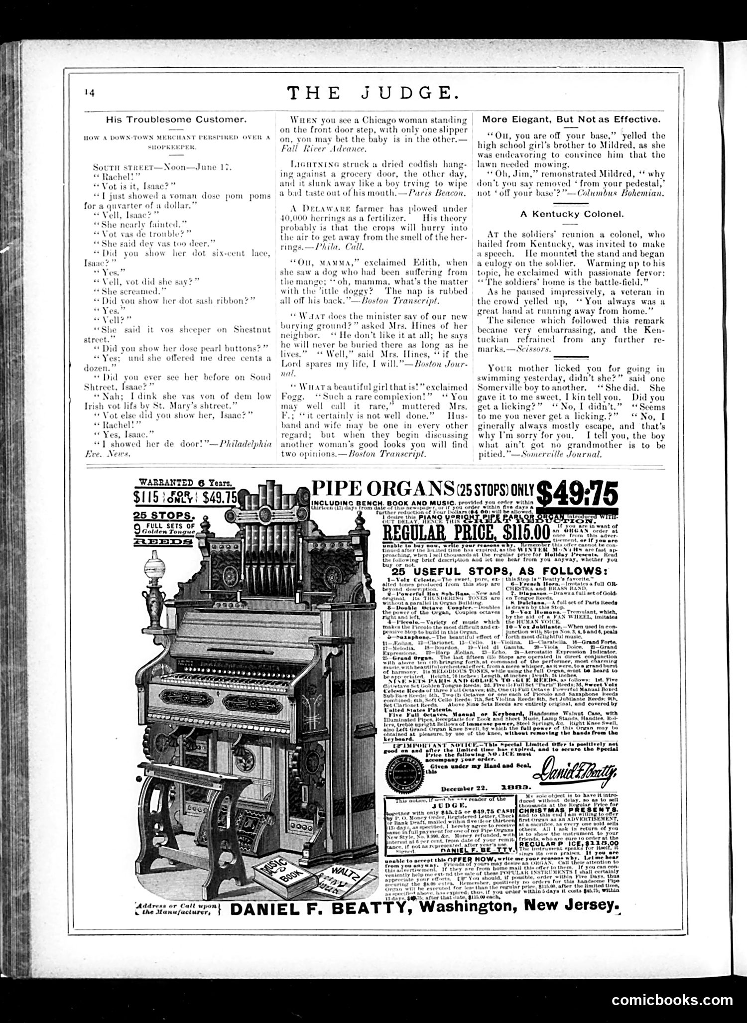 Judge — July 5, 1884 — page 14
