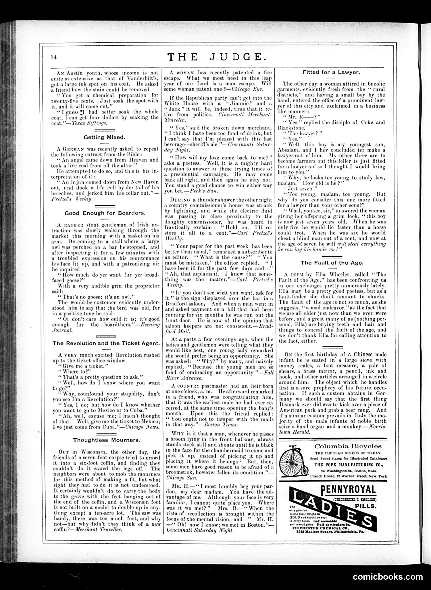 Judge — July 19, 1884 — page 14