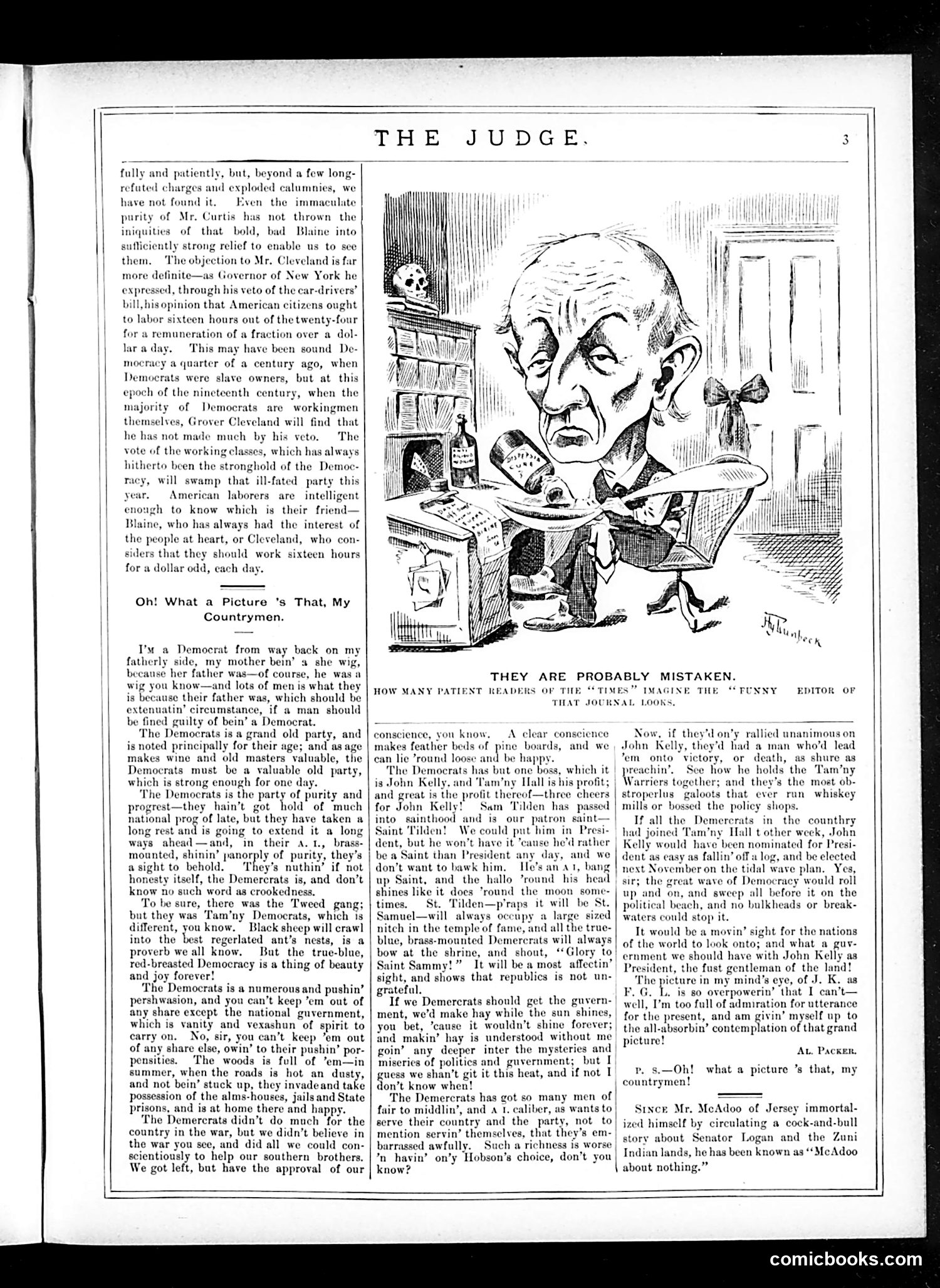 Judge — July 26, 1884 — page 3: Judge, 1884-07-26