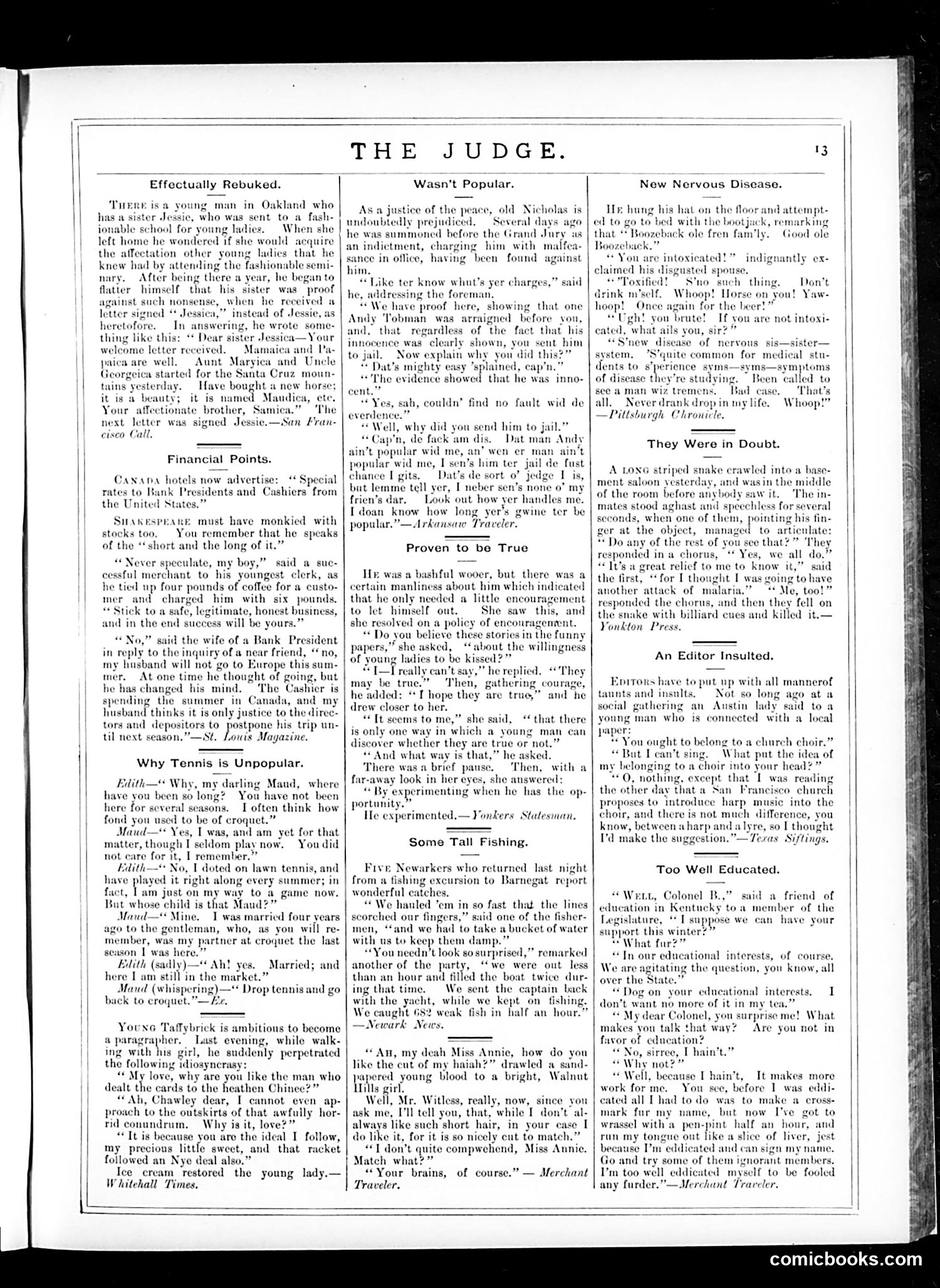 Judge — August 9, 1884 — page 13