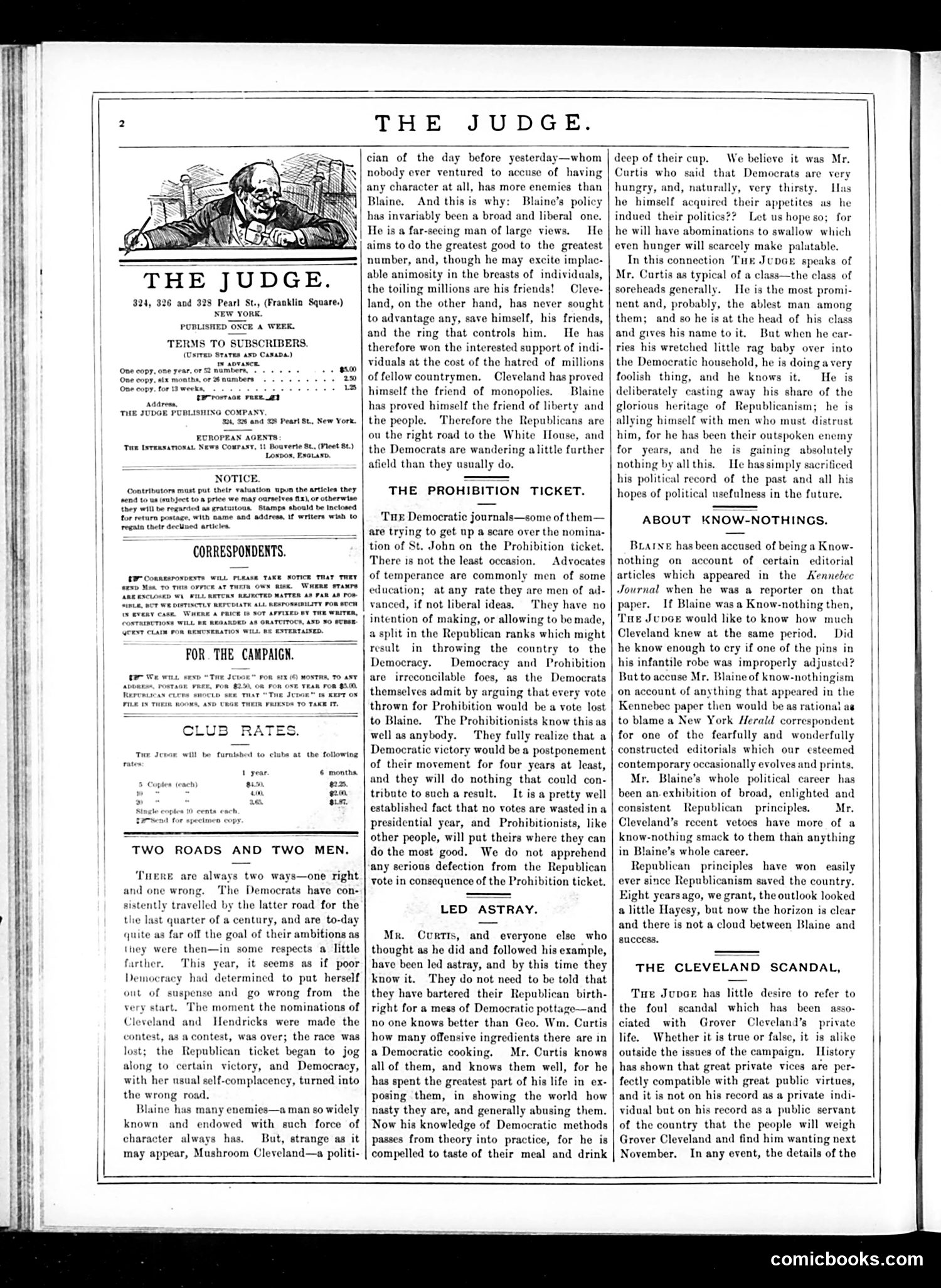 Judge — August 16, 1884 — page 2: Judge, 1884-08-16