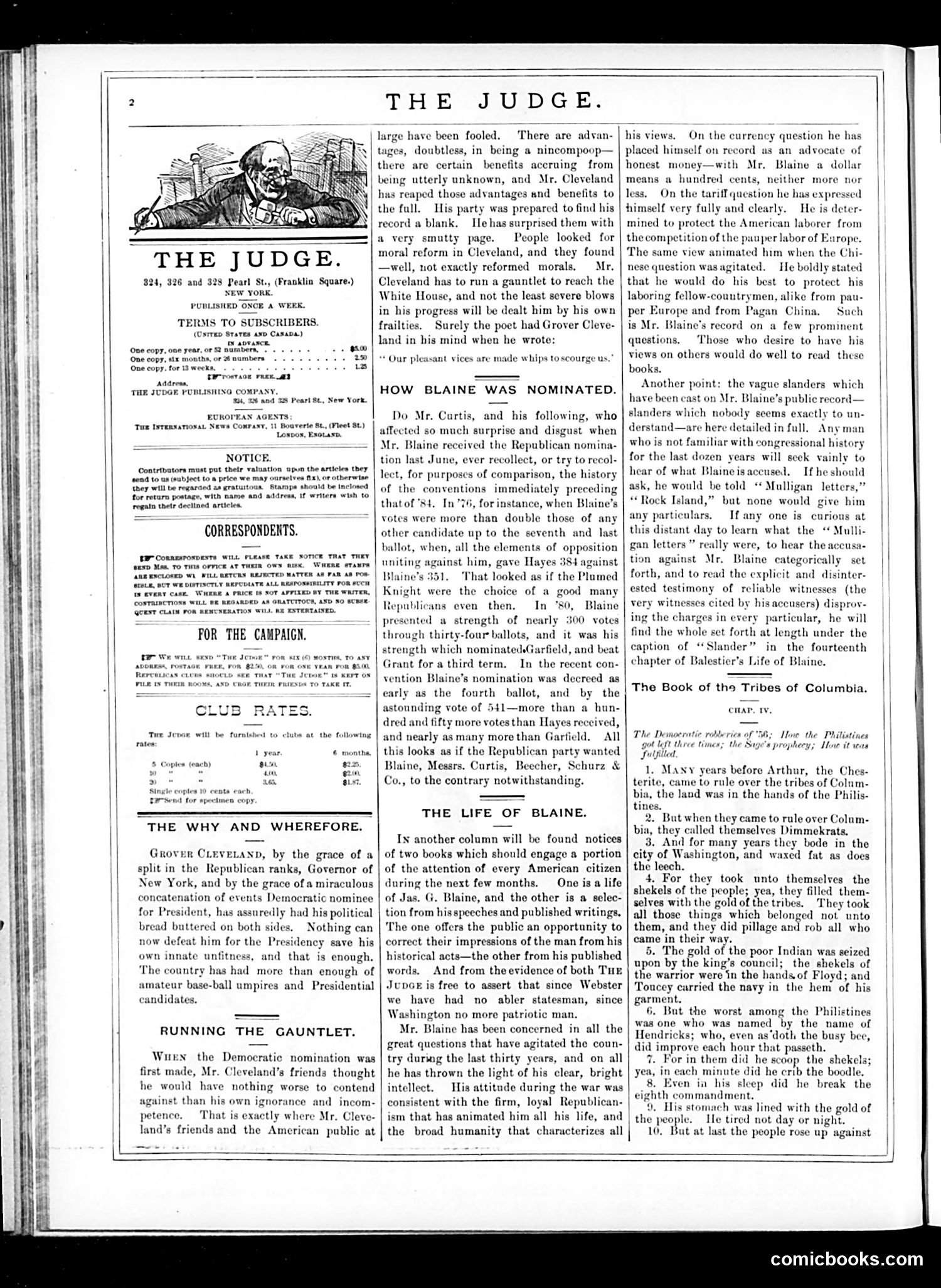 Judge — August 23, 1884 — page 2: Judge, 1884-08-23