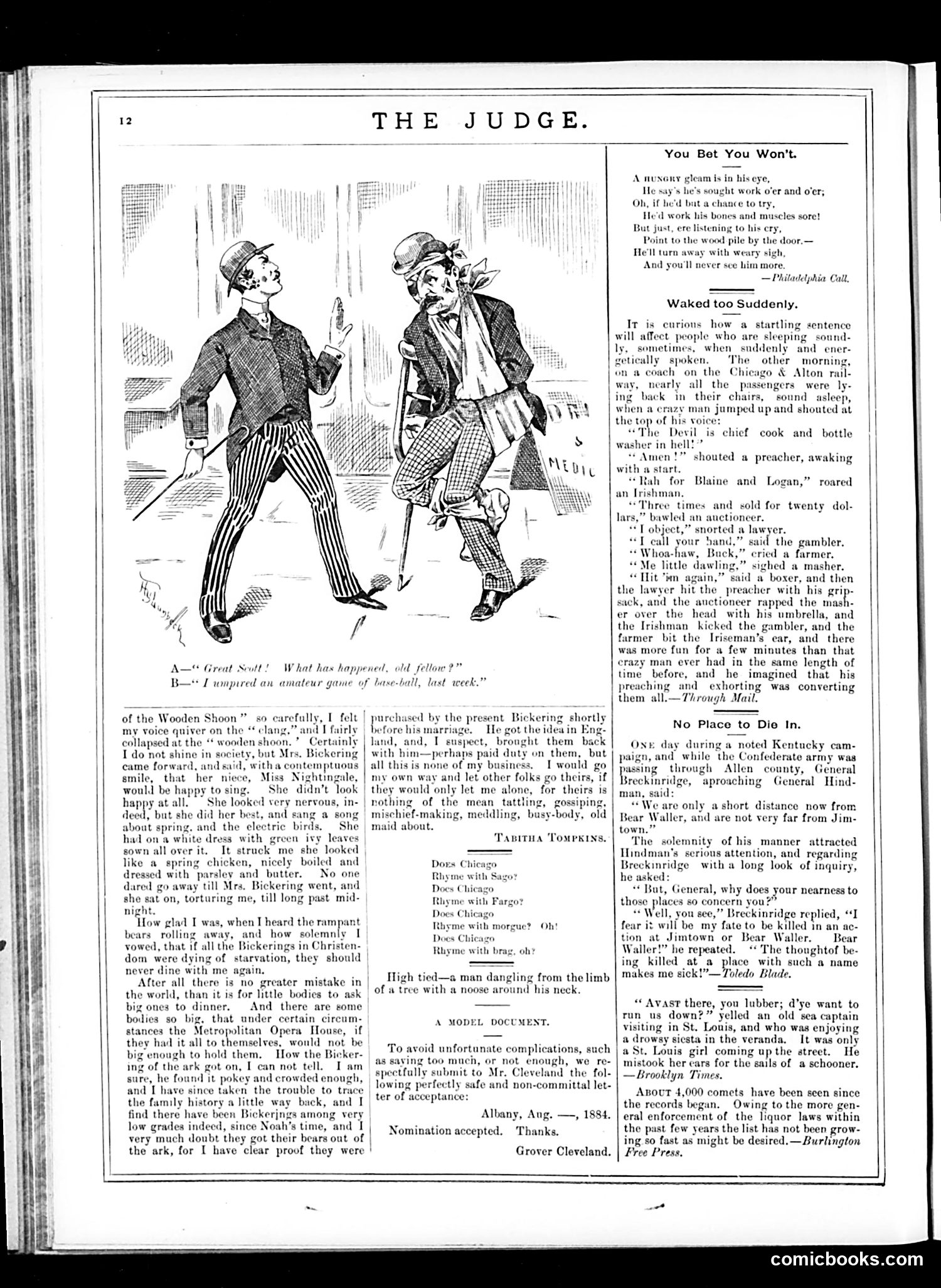 Judge — August 23, 1884 — page 12