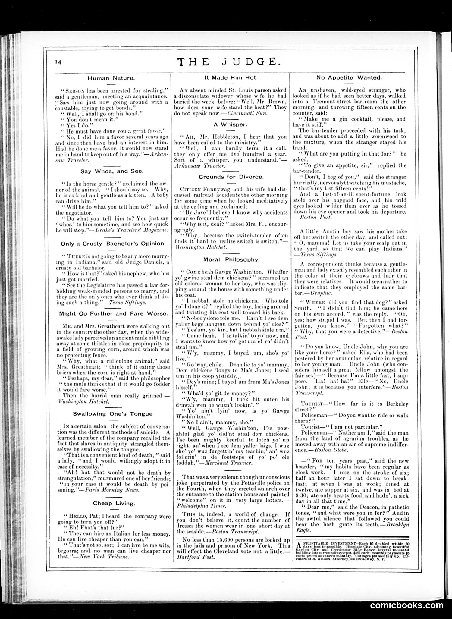 Judge — August 30, 1884 — page 14