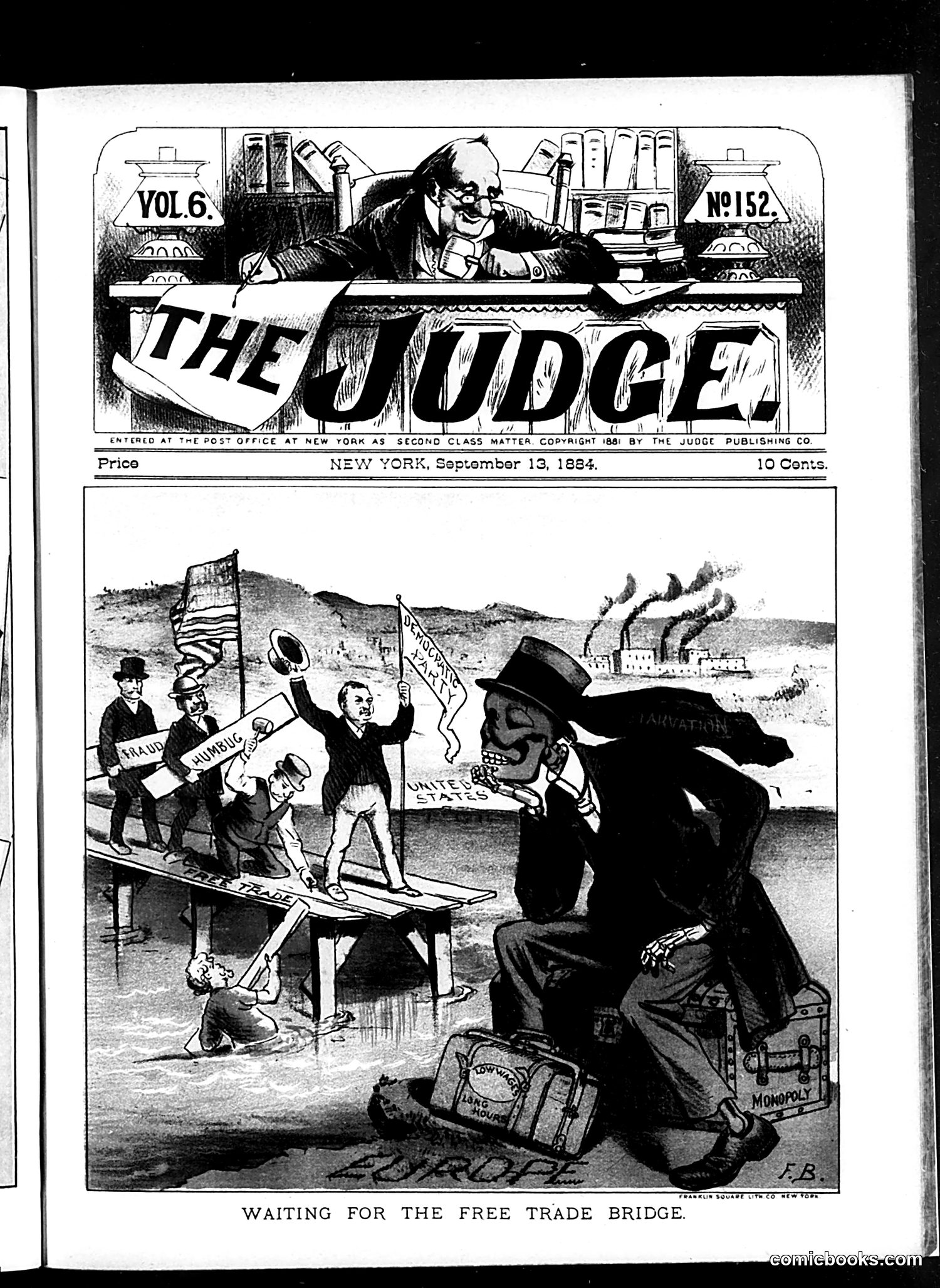 Judge — September 13, 1884 — page 1: Judge, 1884-09-13
