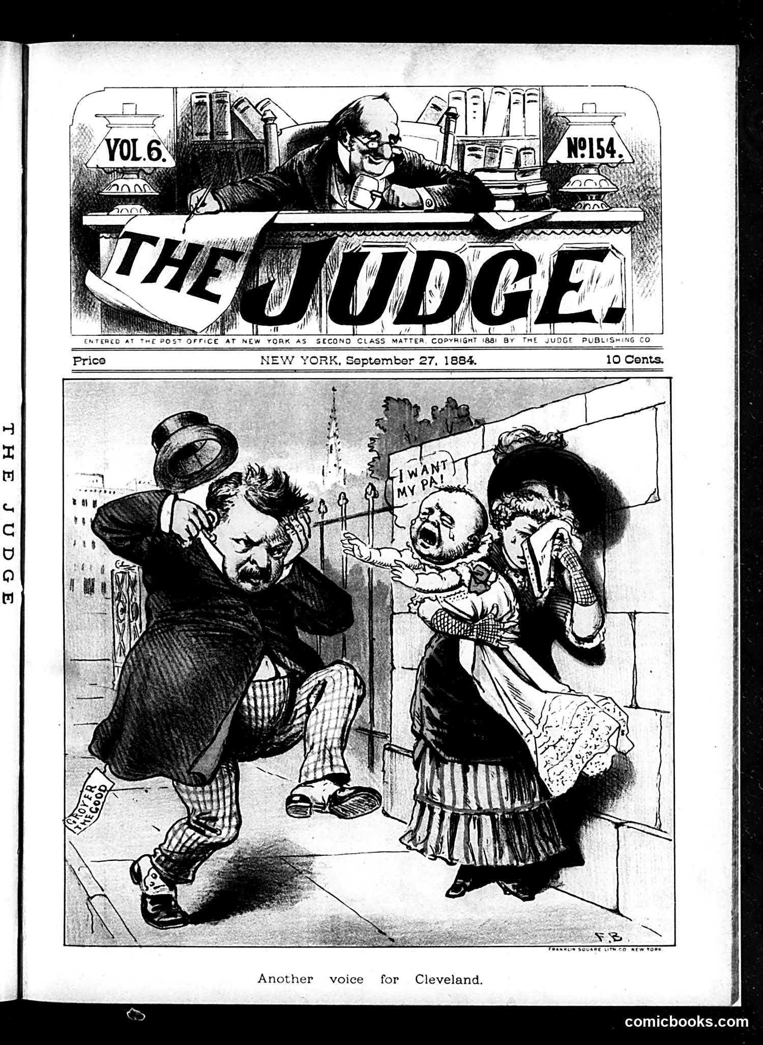Judge — September 27, 1884 — page 1: Judge, 1884-09-27