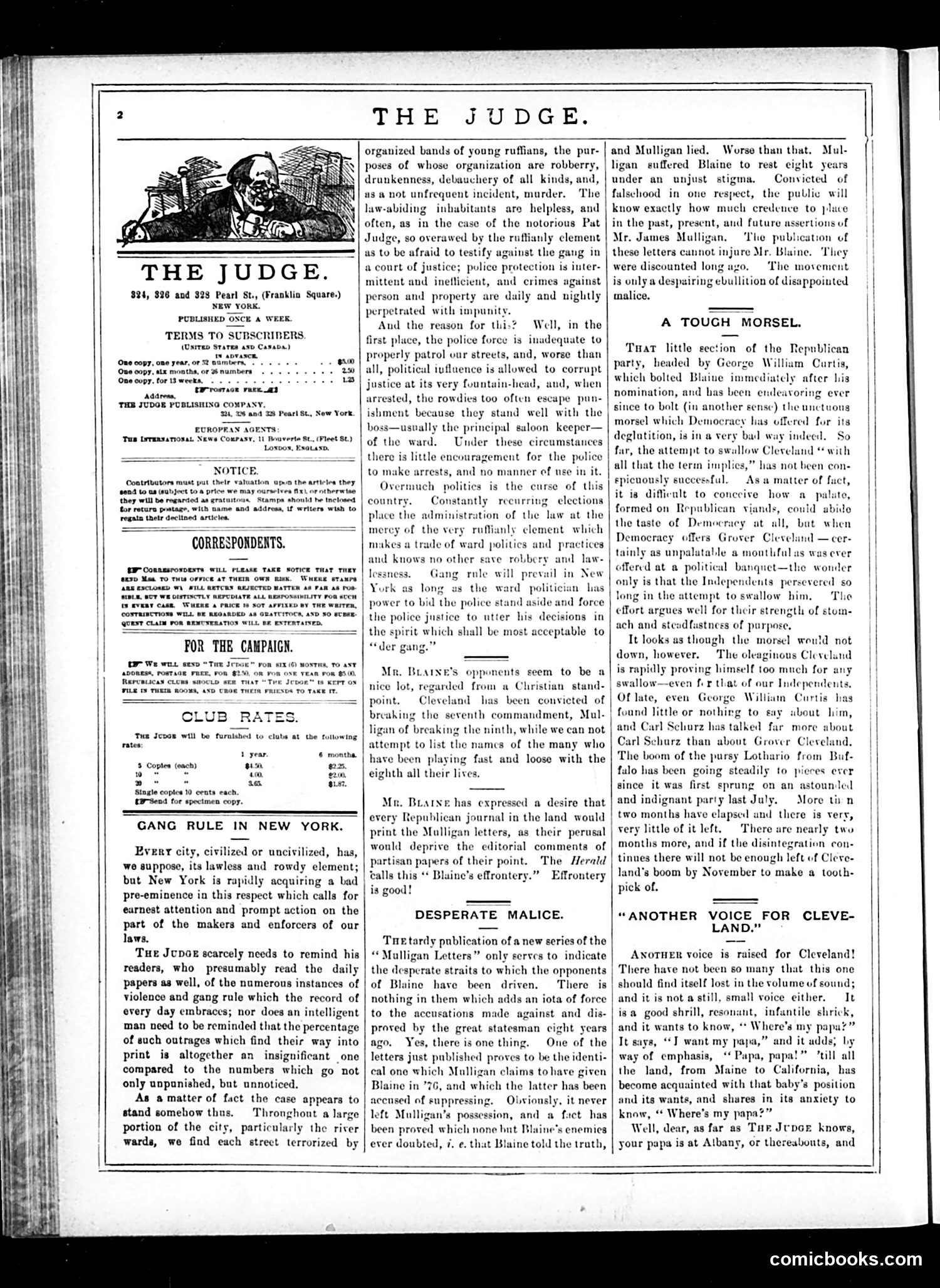 Judge — September 27, 1884 — page 2: Judge, 1884-09-27
