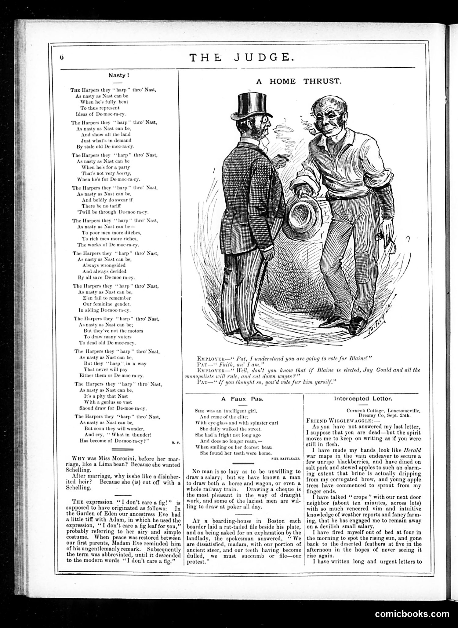 Judge — October 11, 1884 — page 6
