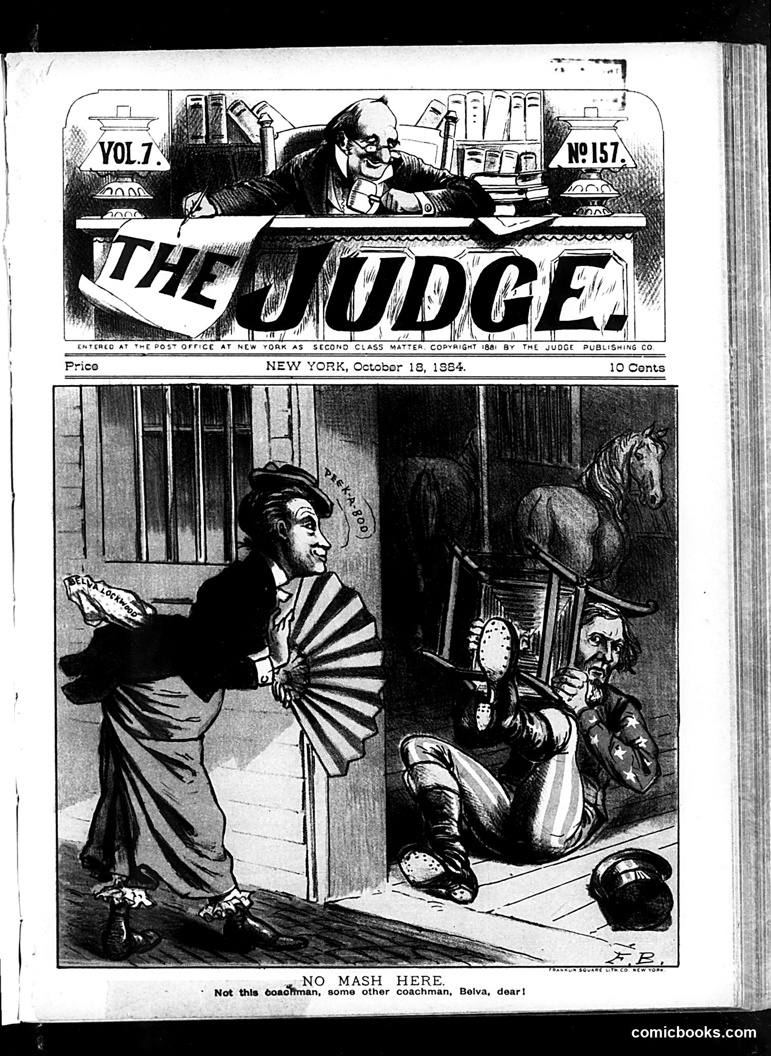 Judge — October 18, 1884 — page 1: Judge, 1884-10-18
