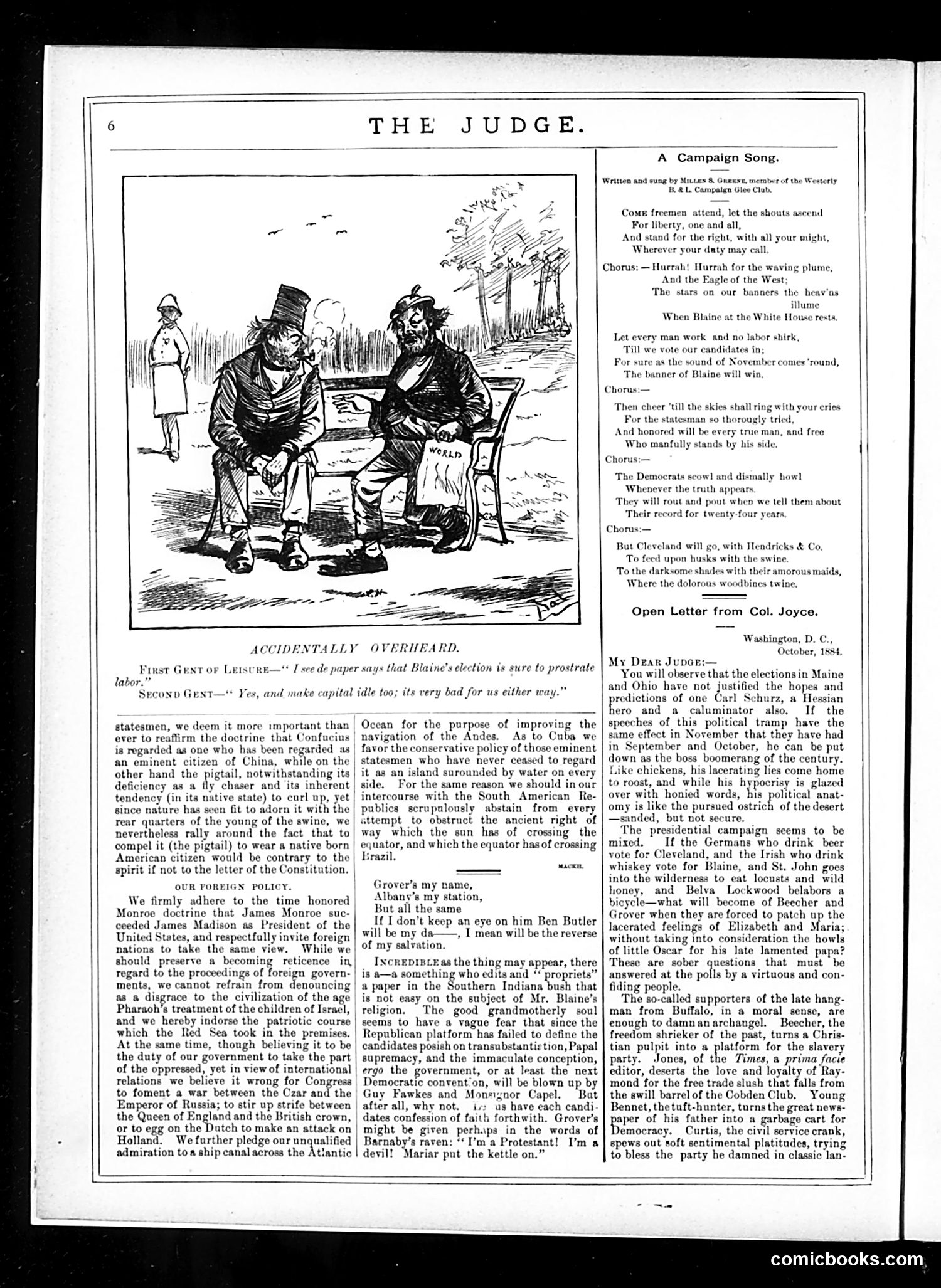 Judge — October 18, 1884 — page 6