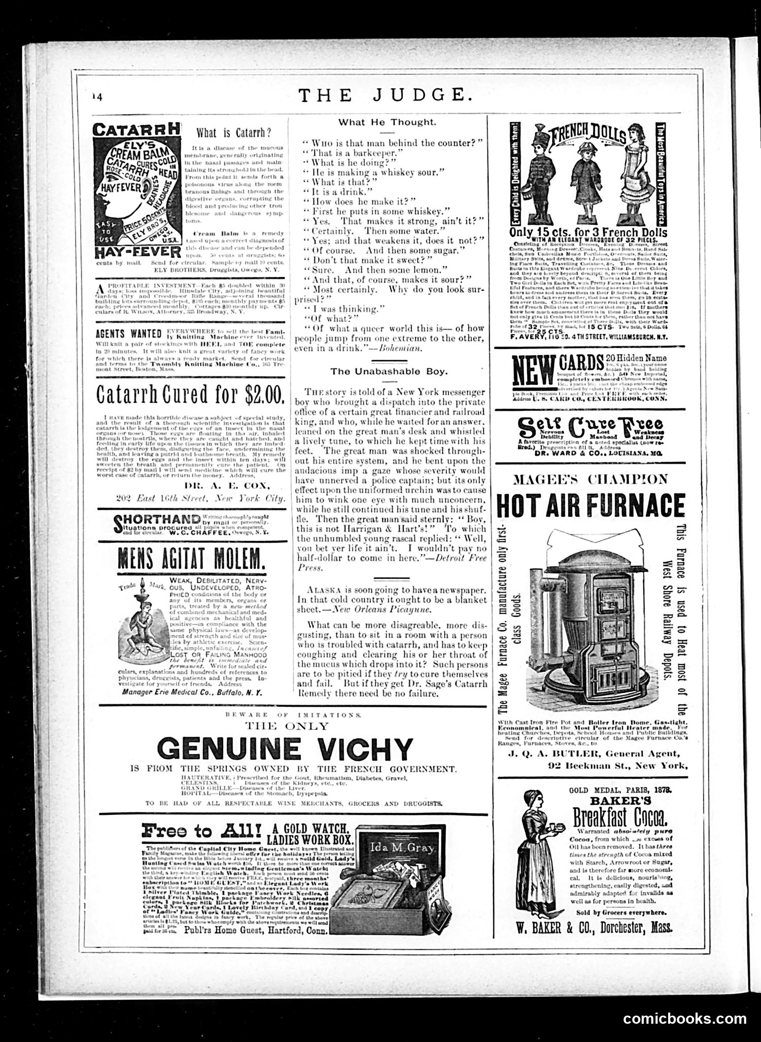 Judge — October 25, 1884 — page 14