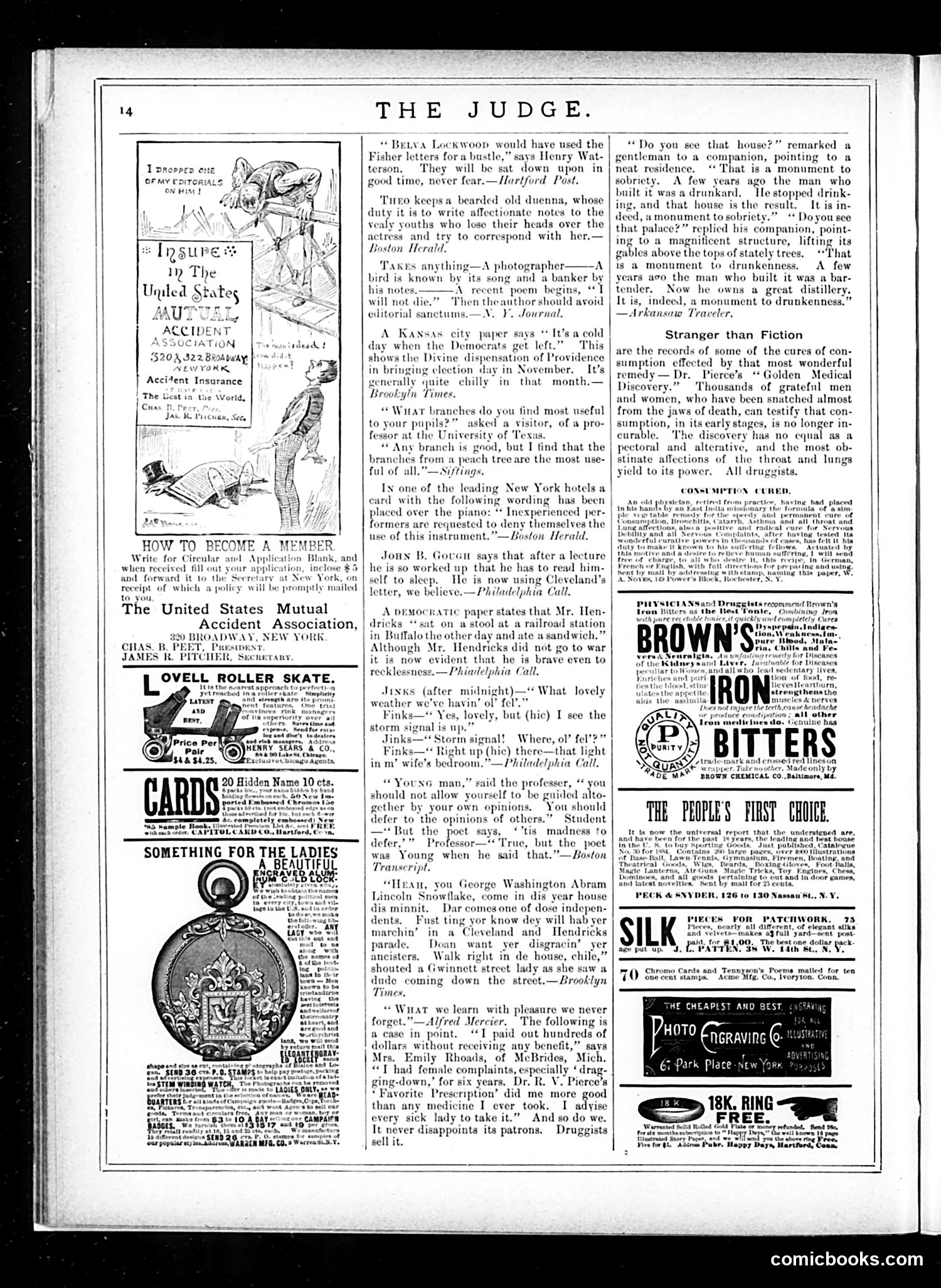 Judge — November 1, 1884 — page 14