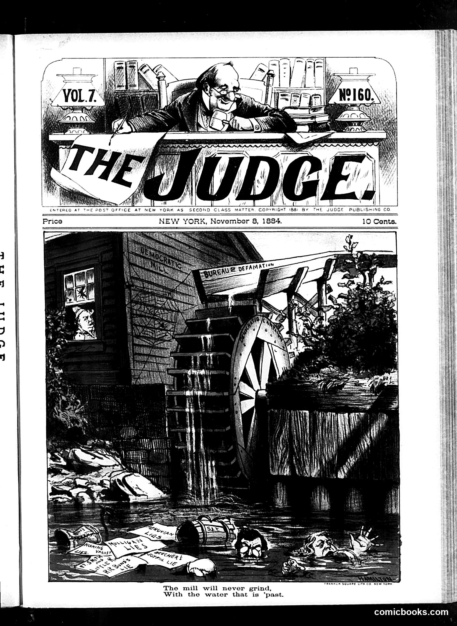 Judge — November 8, 1884 — page 1: Judge, 1884-11-08