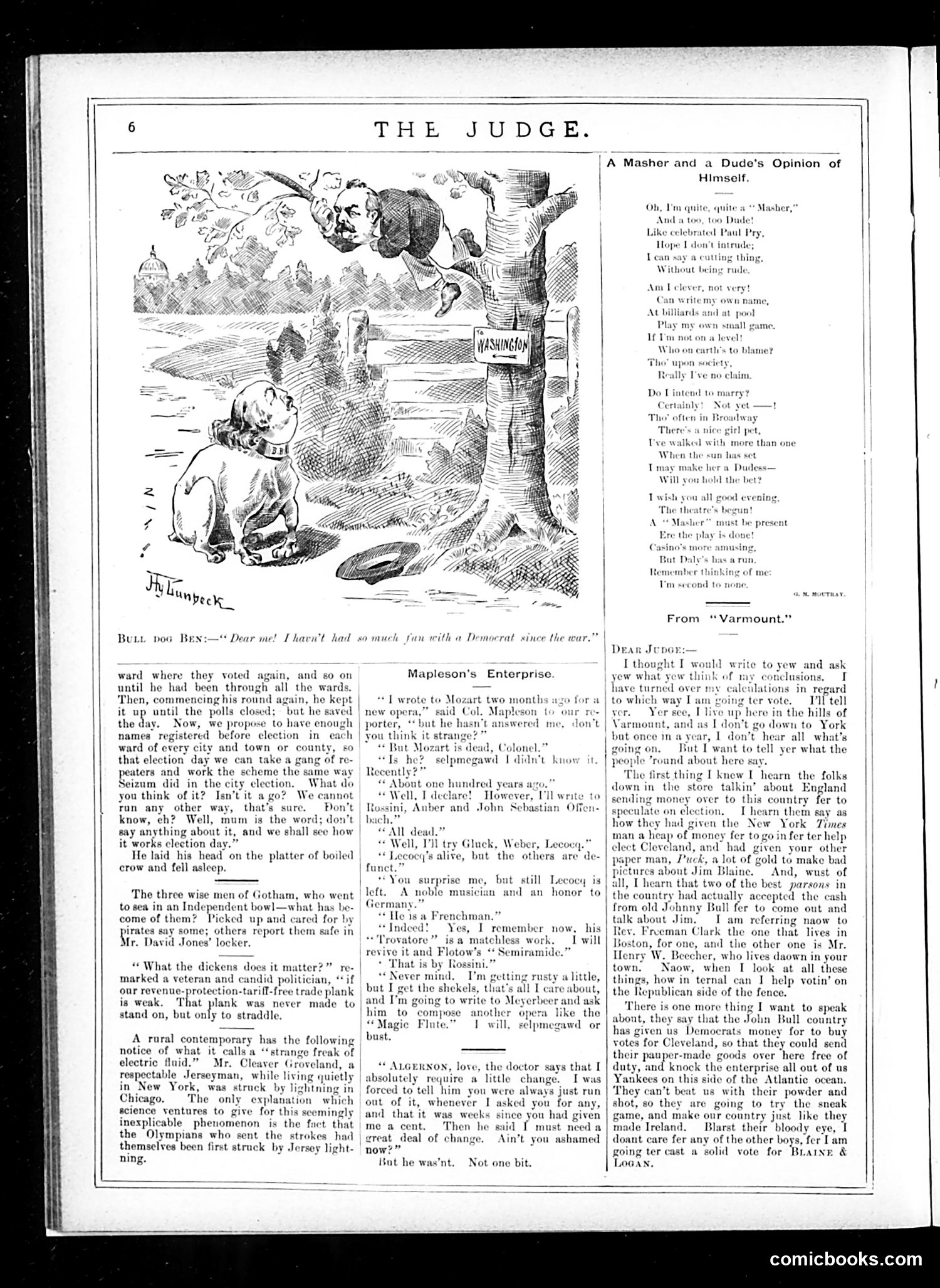 Judge — November 8, 1884 — page 6