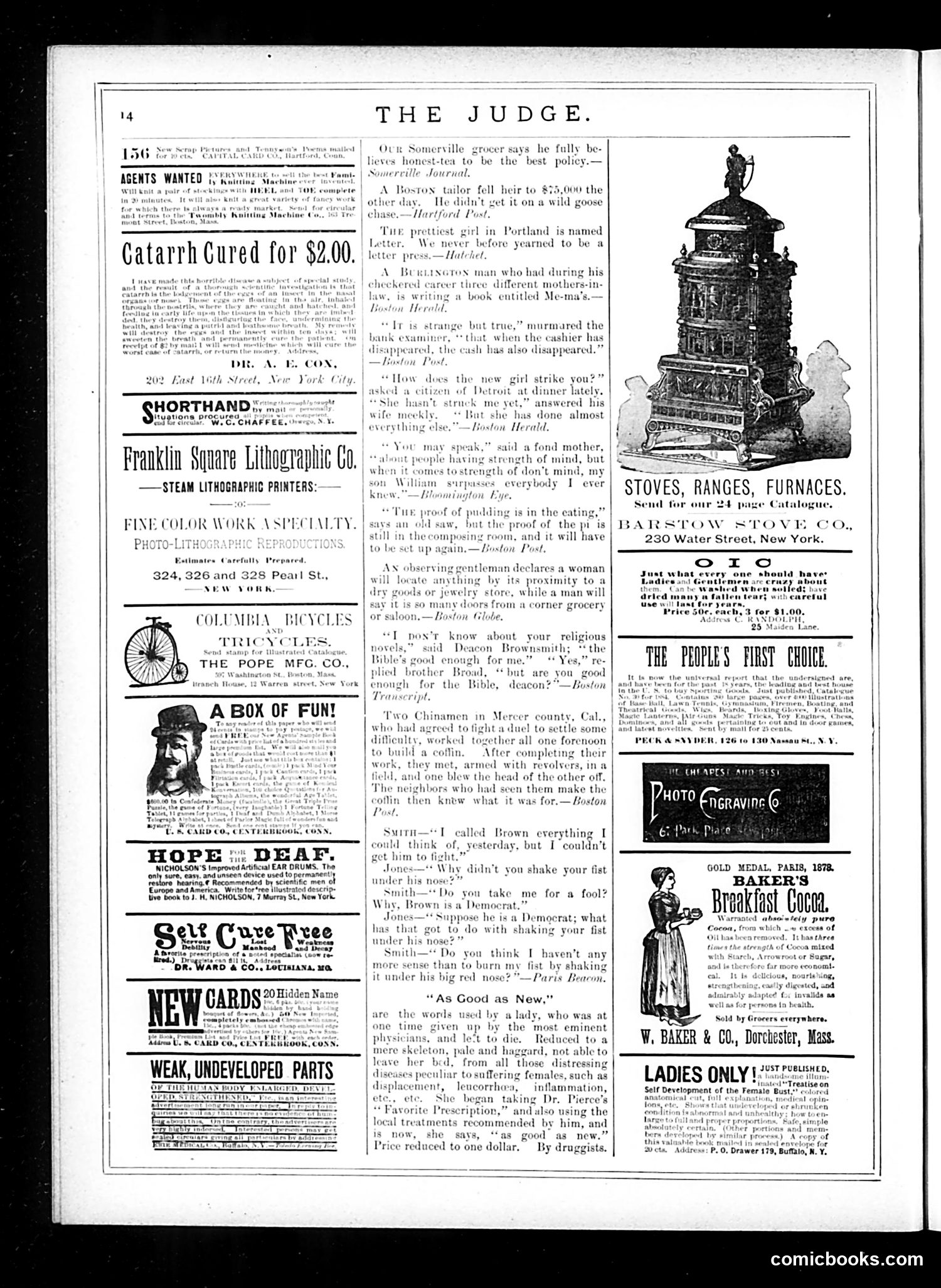 Judge — November 8, 1884 — page 14