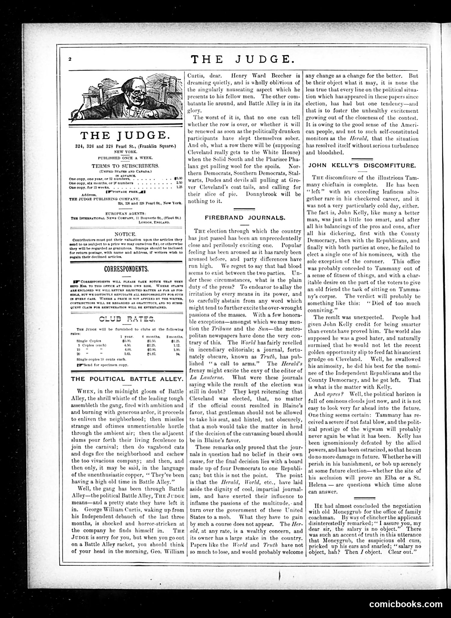 Judge — November 22, 1884 — page 2: Judge, 1884-11-22