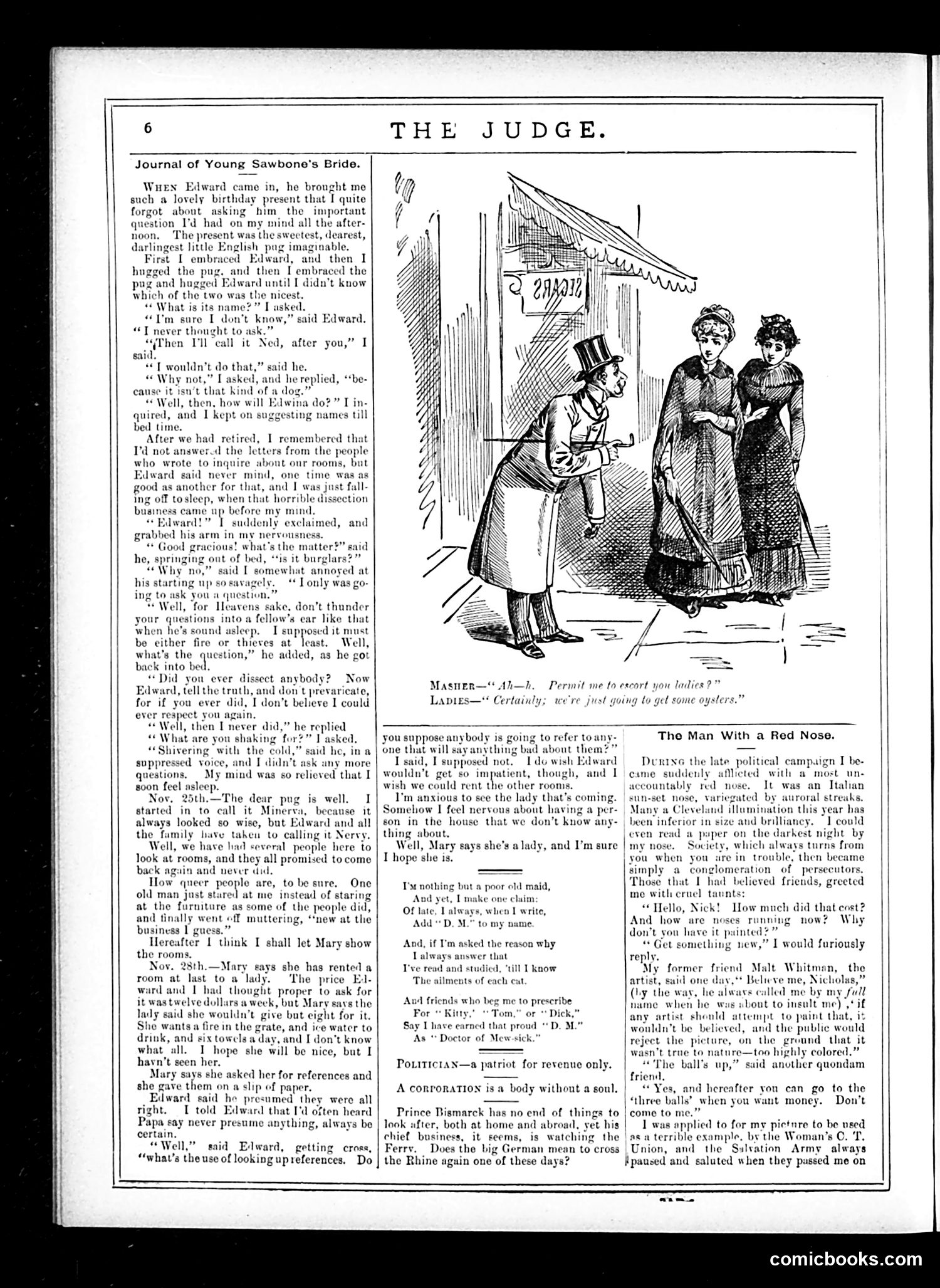 Judge — November 29, 1884 — page 6